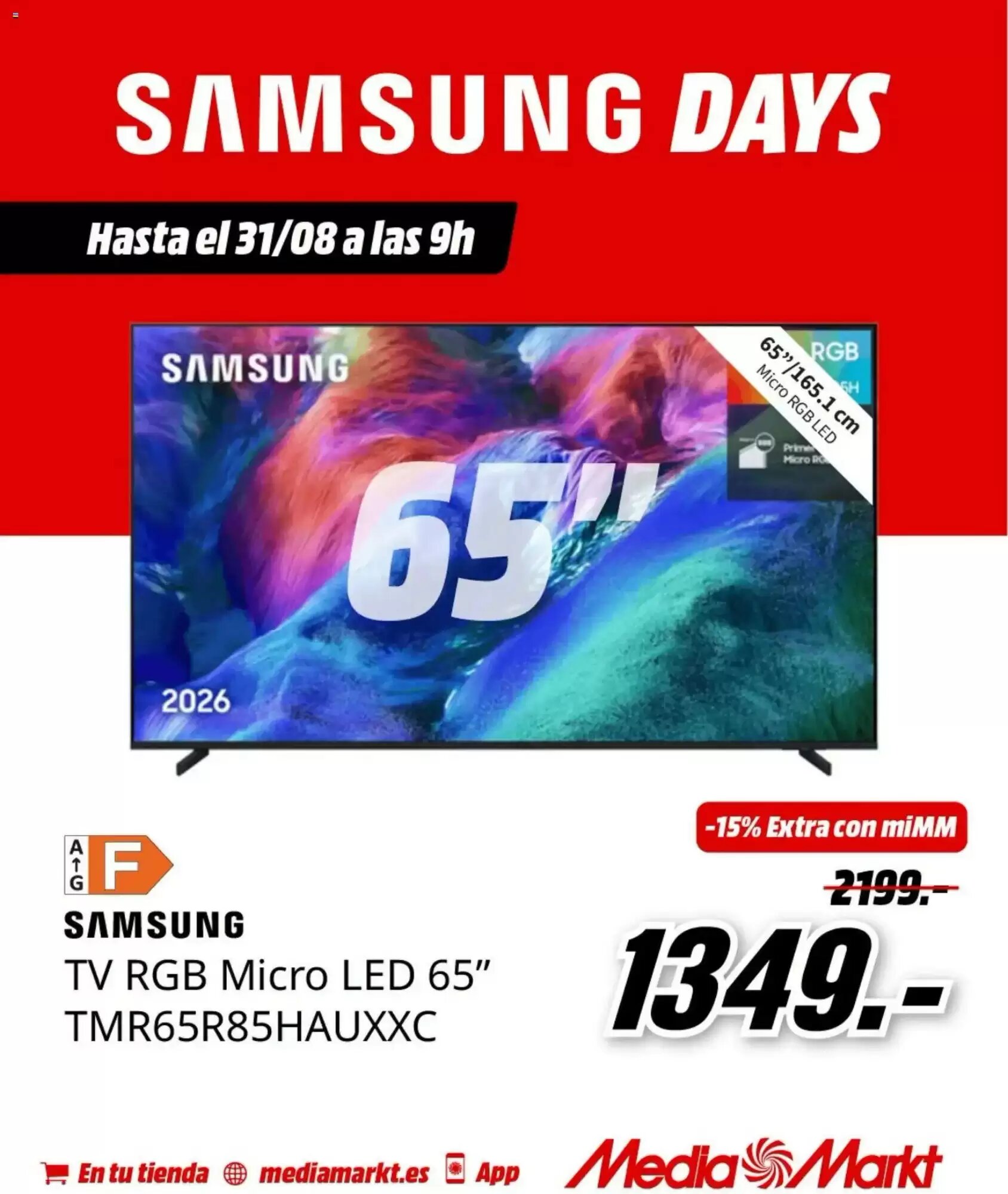 Folleto promocional de MediaMarkt válido desde el 27/08/2026 - Página 3.