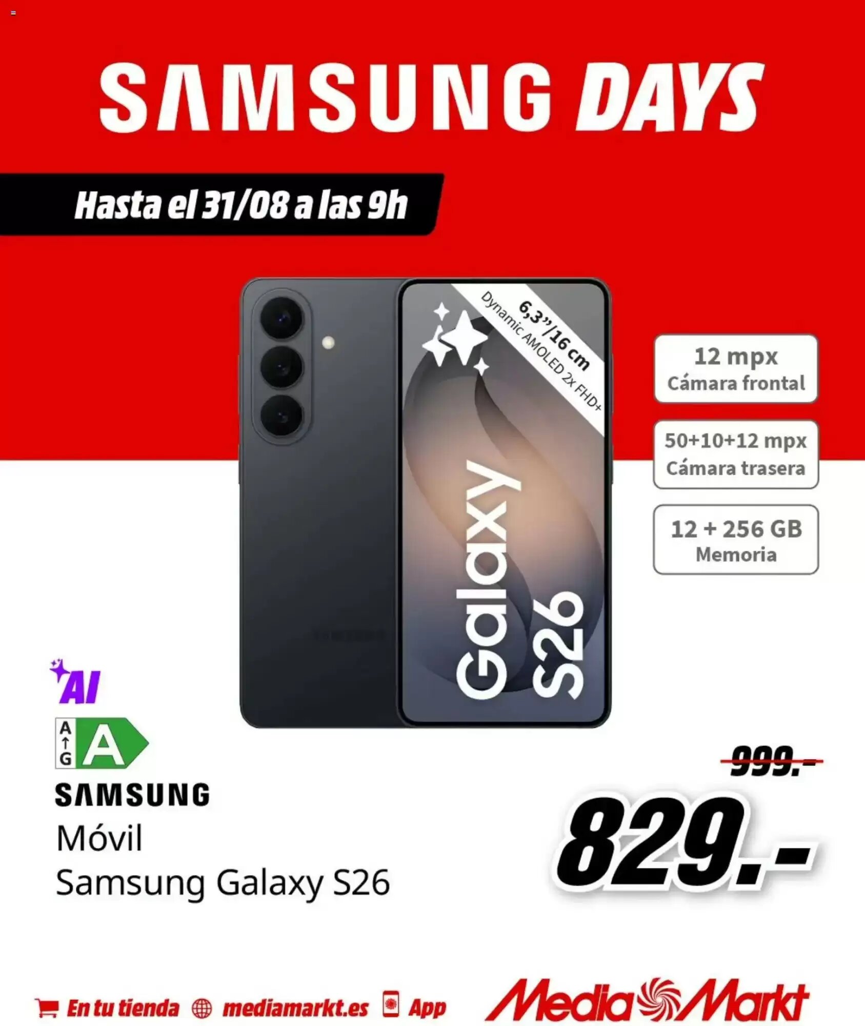 Folleto promocional de MediaMarkt válido desde el 27/08/2026 - Página 4.