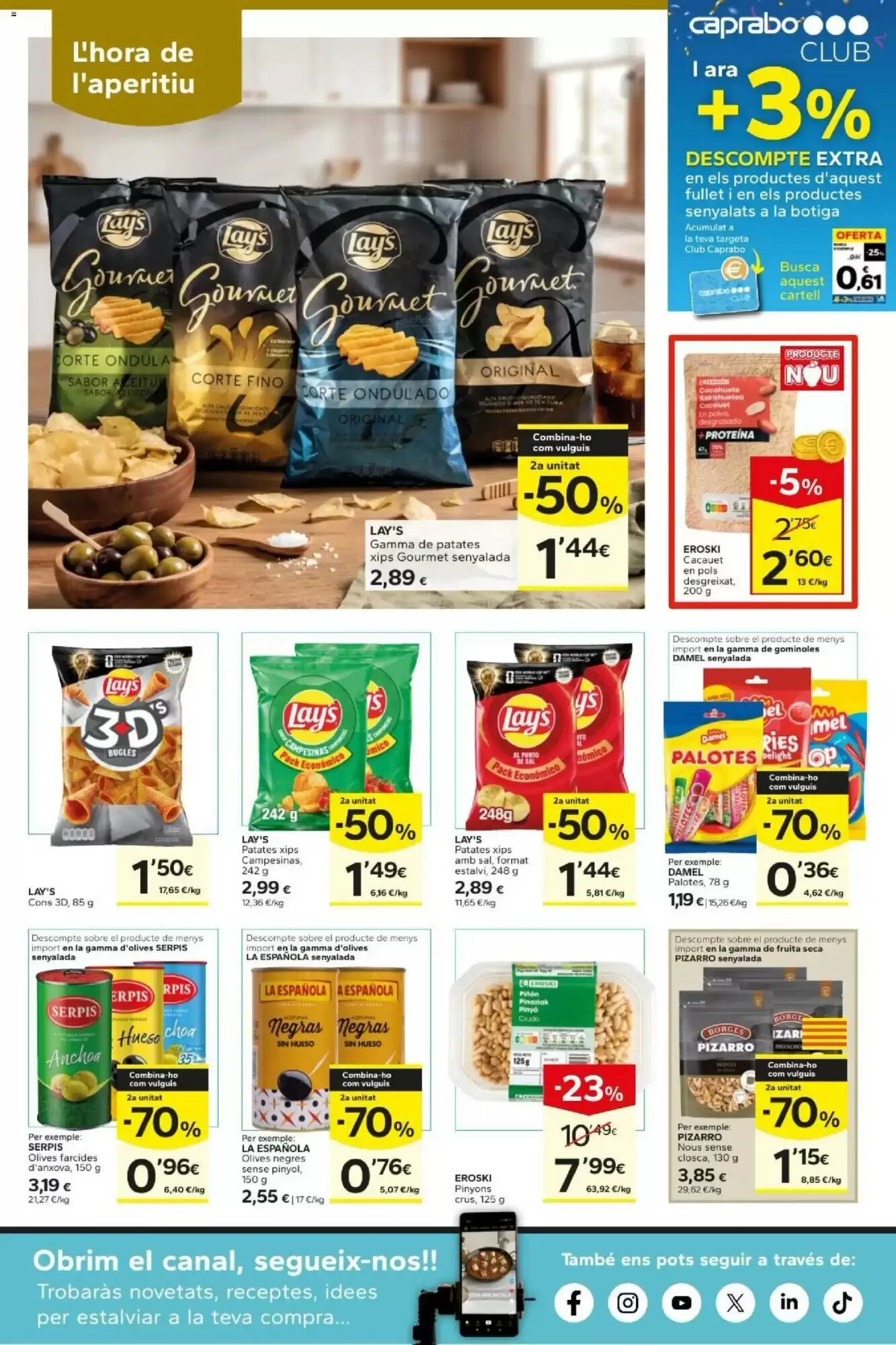 Folleto promocional de Caprabo válido desde el 27/08/2026 - Página 17.