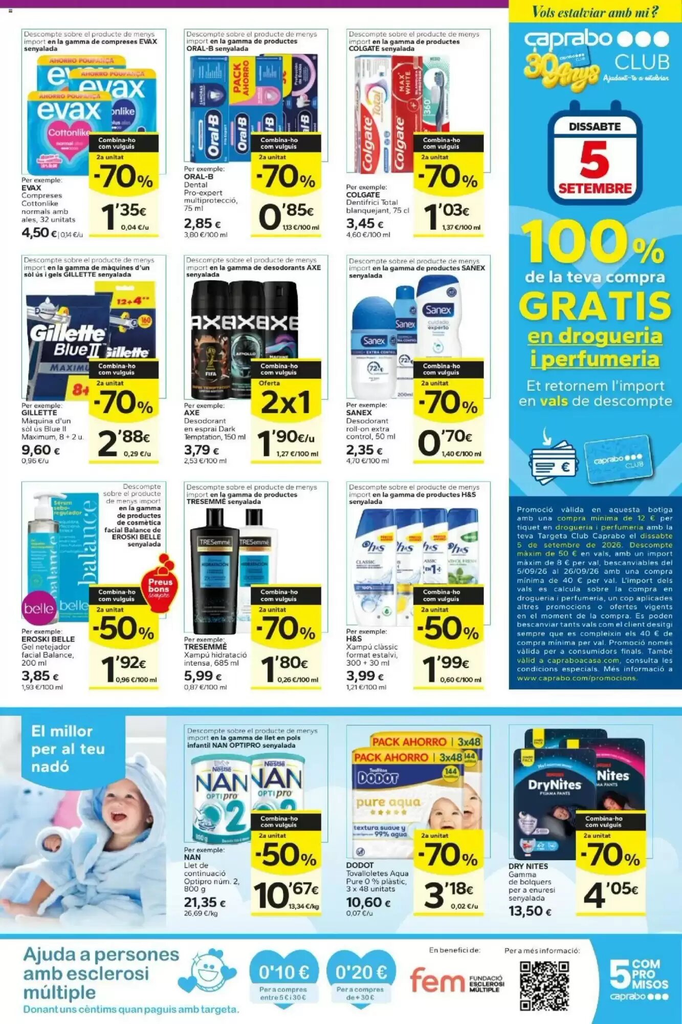 Folleto promocional de Caprabo válido desde el 27/08/2026 - Página 21.