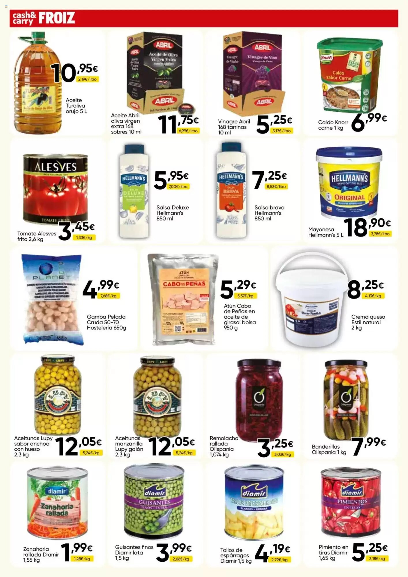 Folleto promocional de FROIZ válido desde el 27/08/2026 - Página 12.