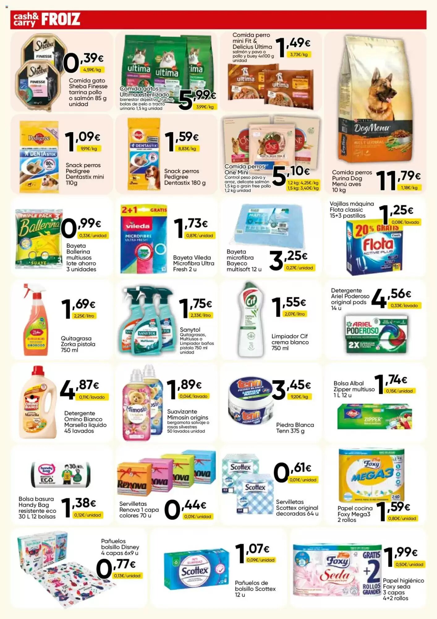 Folleto promocional de FROIZ válido desde el 27/08/2026 - Página 14.