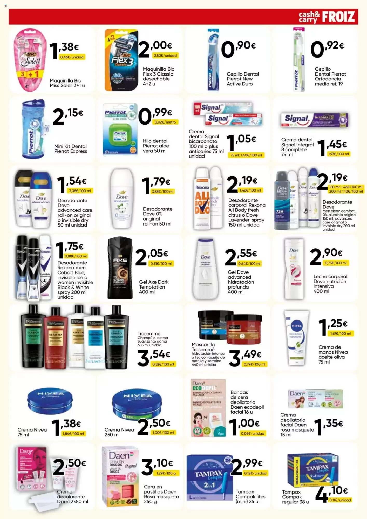 Folleto promocional de FROIZ válido desde el 27/08/2026 - Página 15.