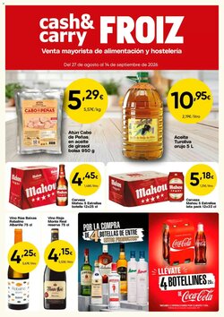 Folleto promocional de FROIZ válido desde el 27/08/2026