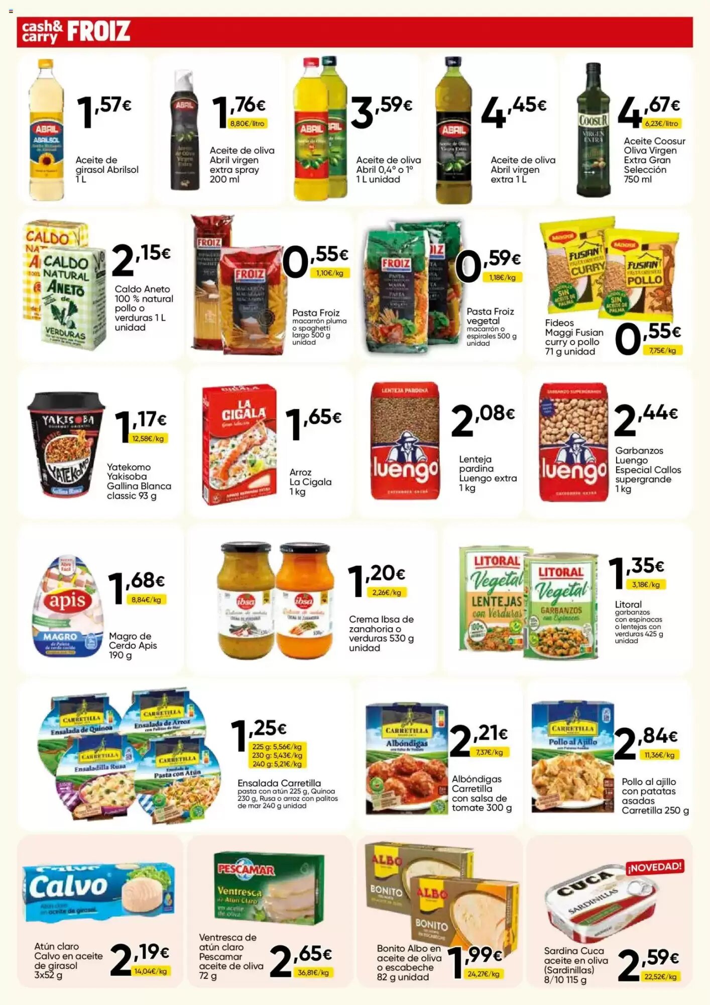 Folleto promocional de FROIZ válido desde el 27/08/2026 - Página 2.