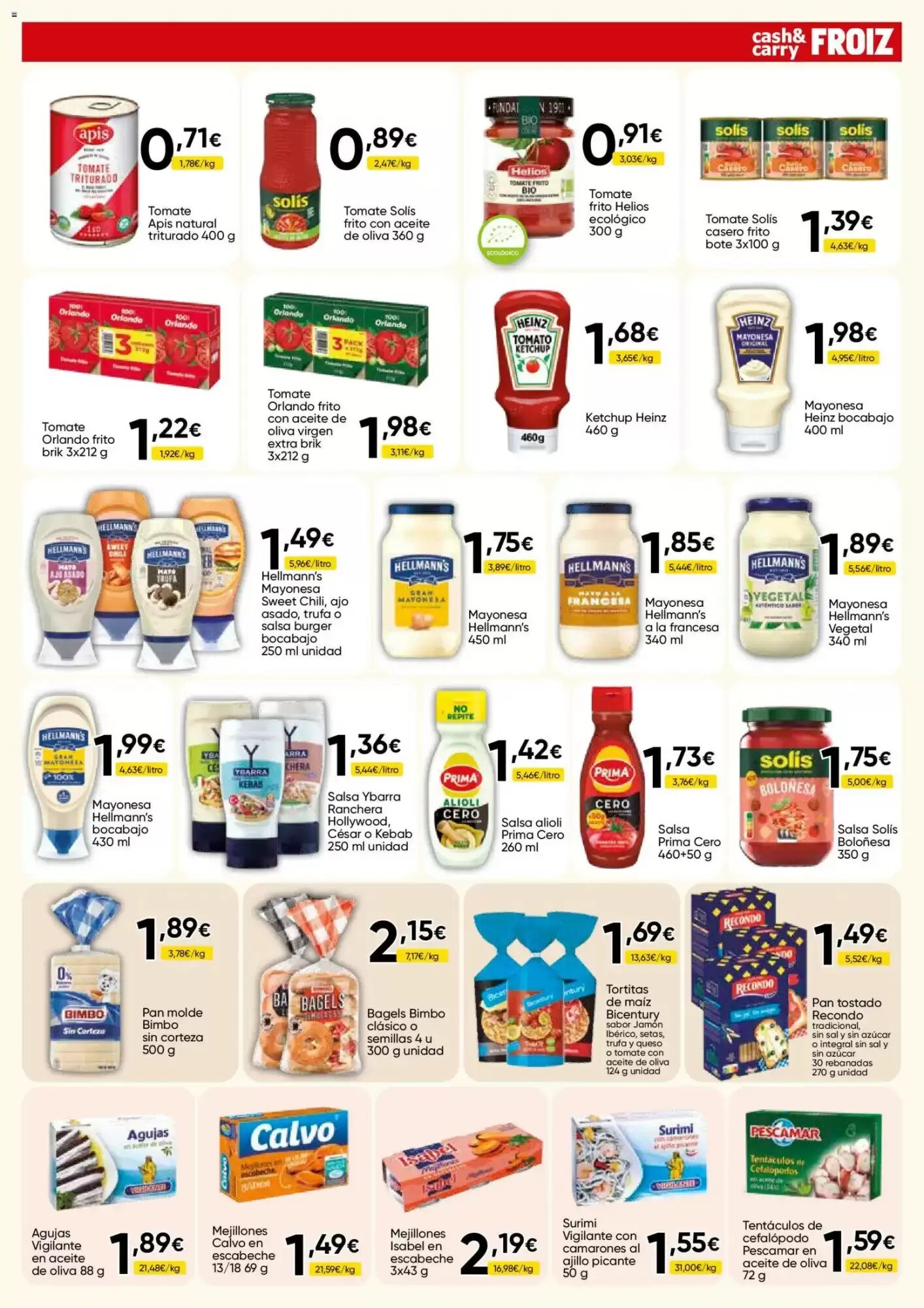 Folleto promocional de FROIZ válido desde el 27/08/2026 - Página 3.