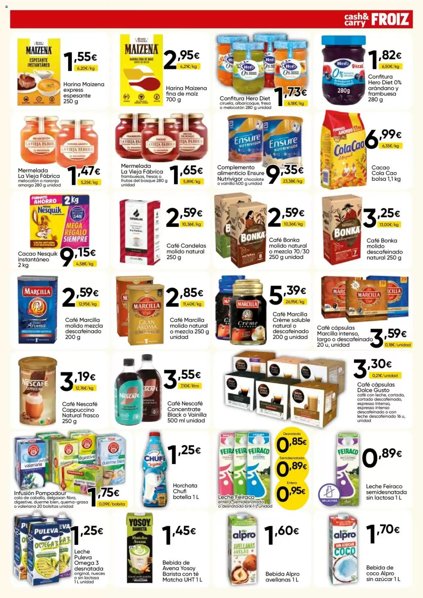 Folleto promocional de FROIZ válido desde el 27/08/2026 - Página 5.