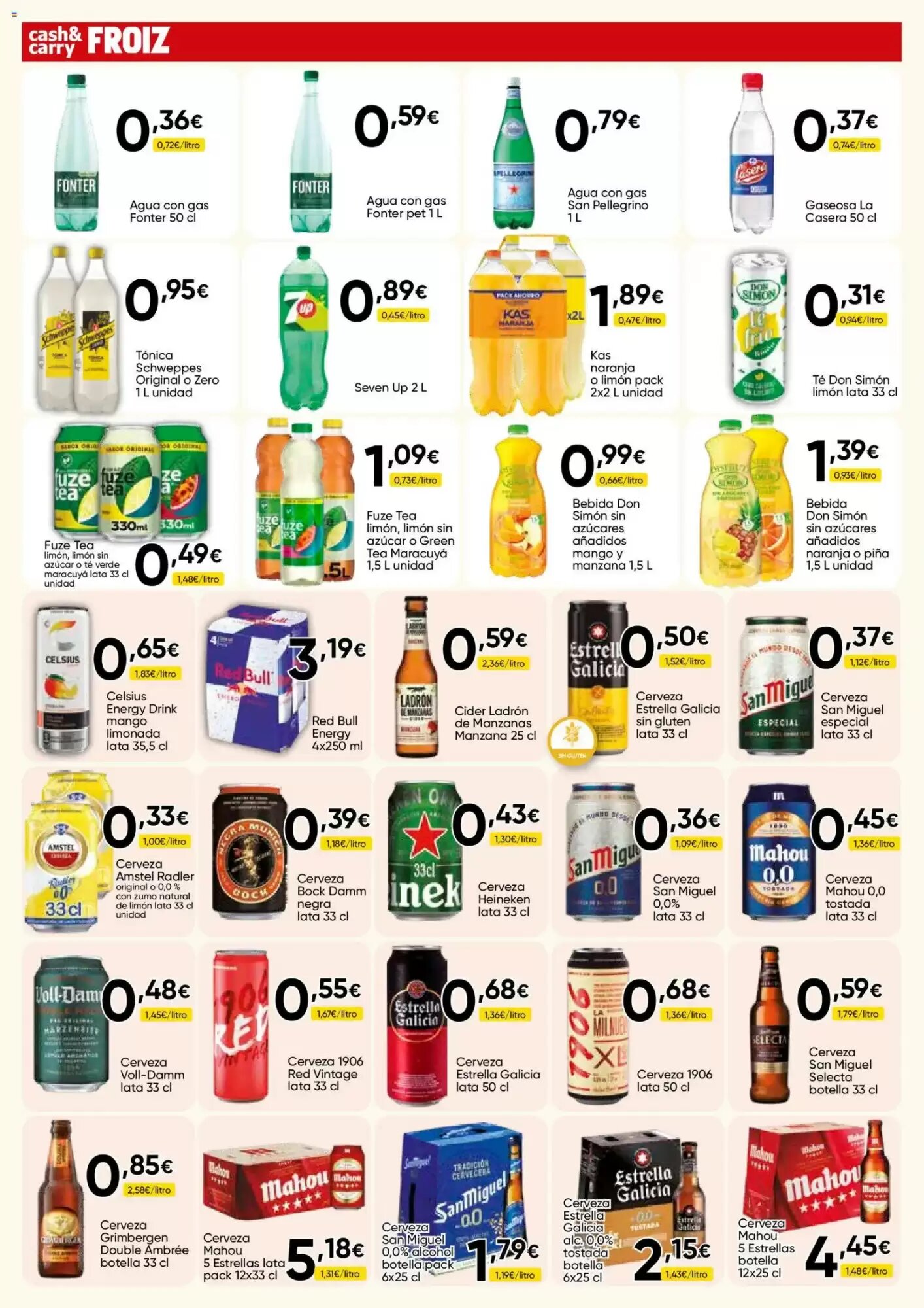 Folleto promocional de FROIZ válido desde el 27/08/2026 - Página 6.