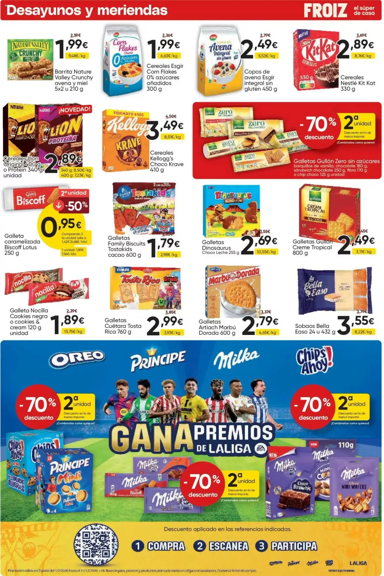 Folleto promocional de FROIZ válido desde el 27/08/2026 - Página 12.
