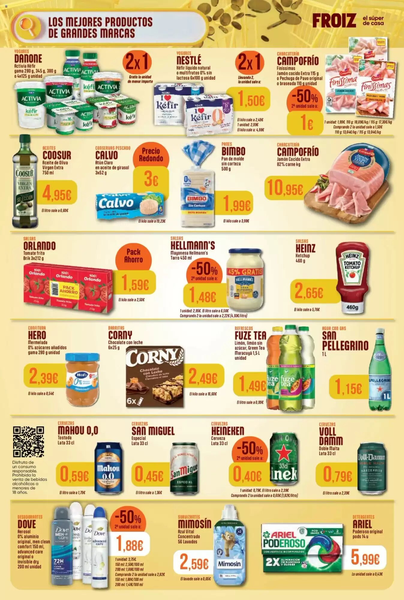Folleto promocional de FROIZ válido desde el 27/08/2026 - Página 14.