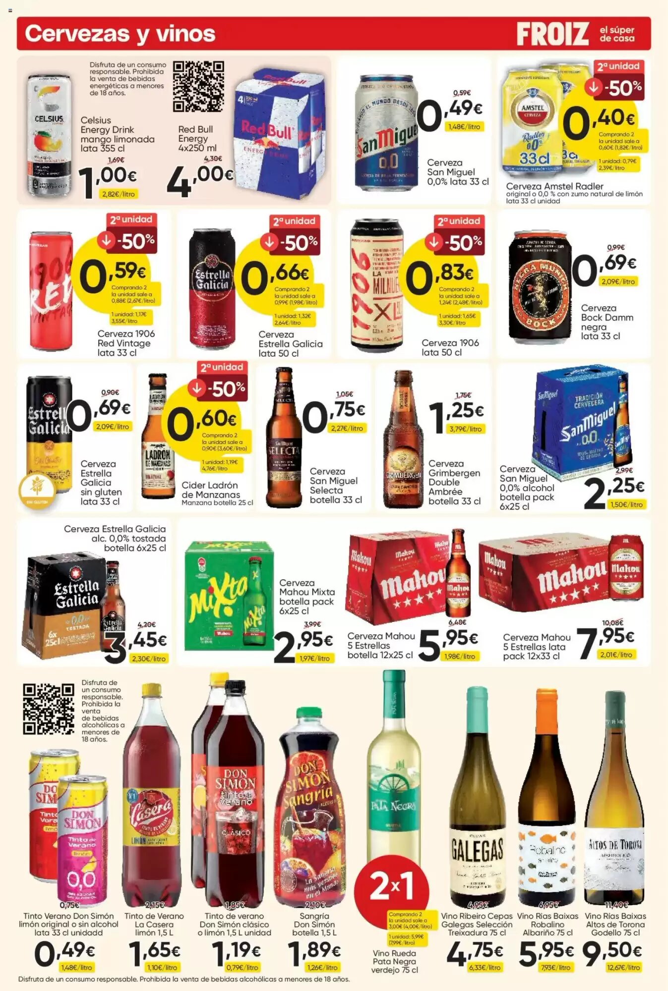 Folleto promocional de FROIZ válido desde el 27/08/2026 - Página 16.