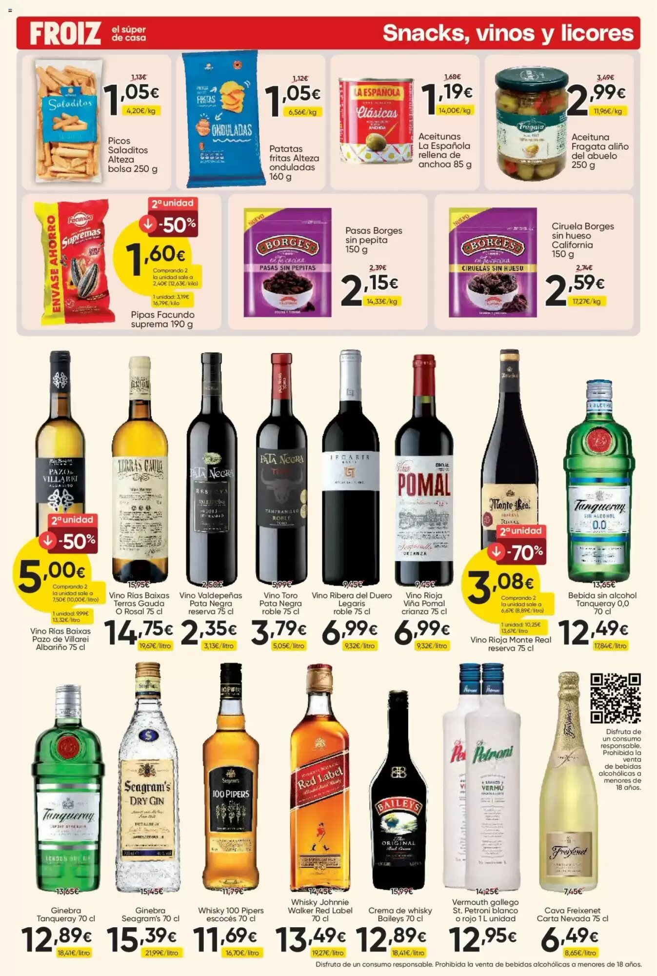 Folleto promocional de FROIZ válido desde el 27/08/2026 - Página 17.
