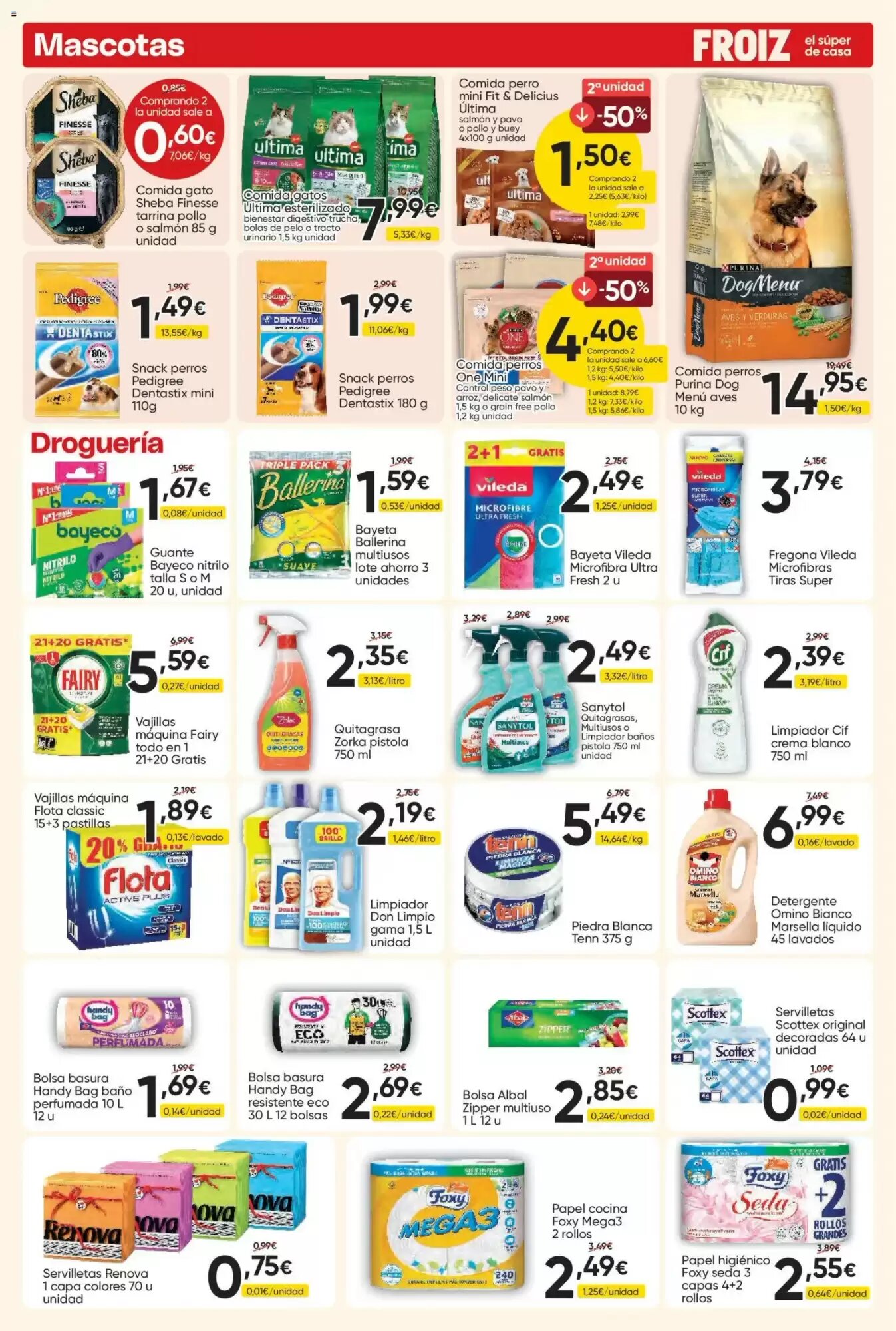 Folleto promocional de FROIZ válido desde el 27/08/2026 - Página 18.