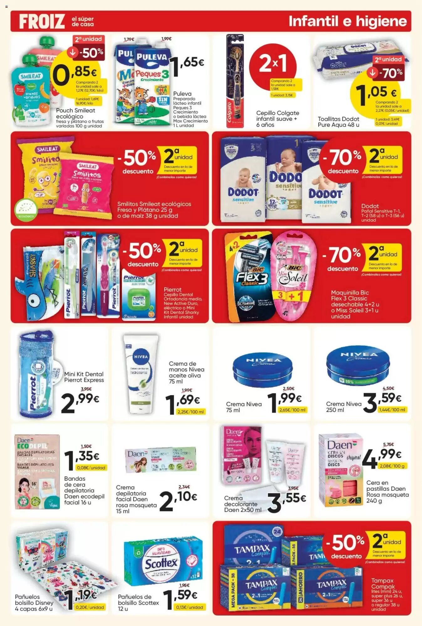 Folleto promocional de FROIZ válido desde el 27/08/2026 - Página 19.