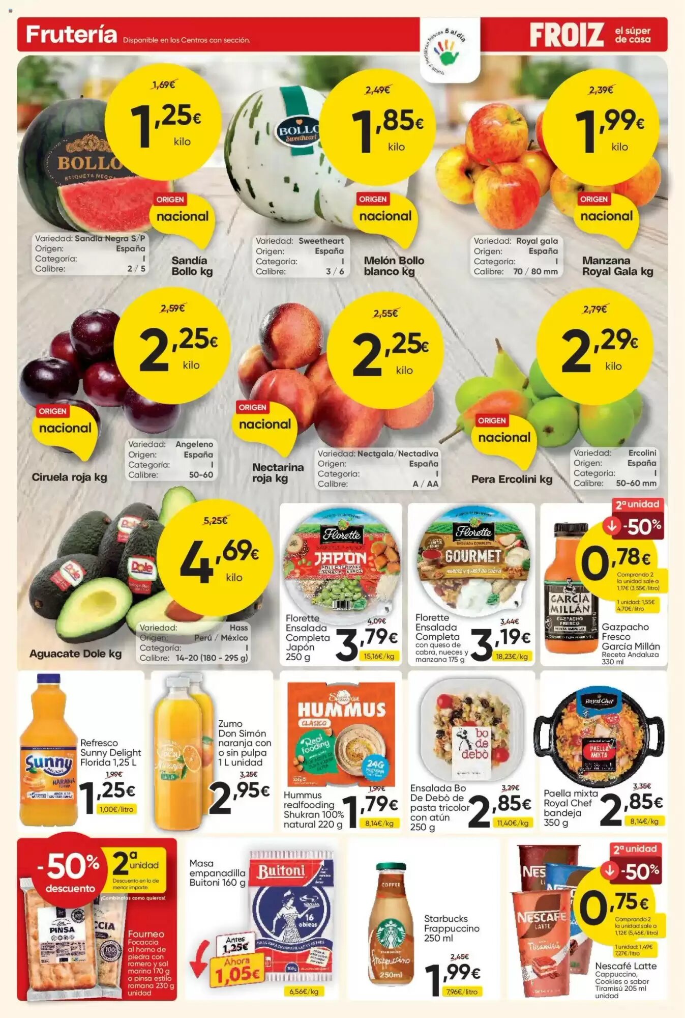 Folleto promocional de FROIZ válido desde el 27/08/2026 - Página 2.