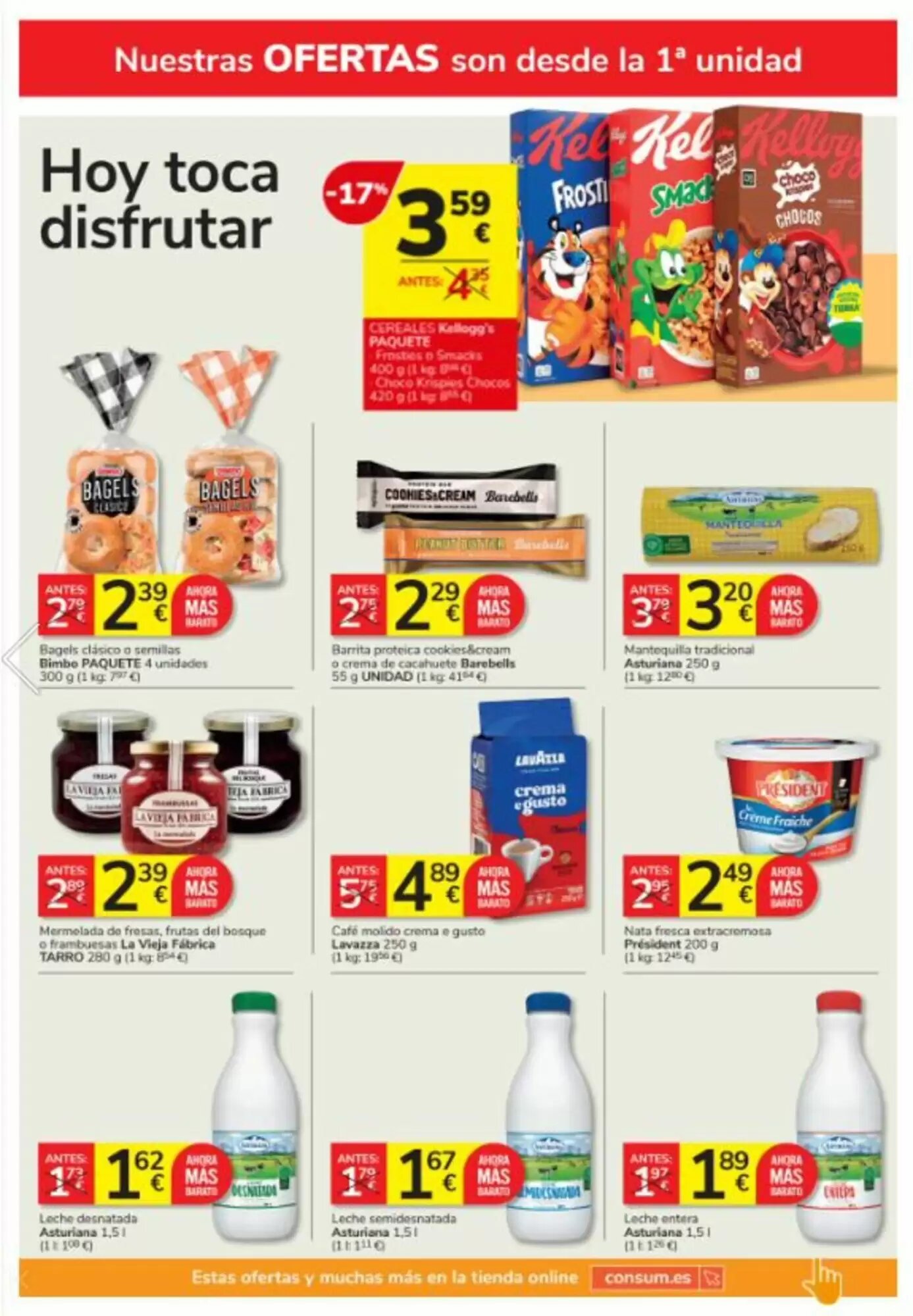 Folleto promocional de Consum válido desde el 27/08/2026 - Página 10.