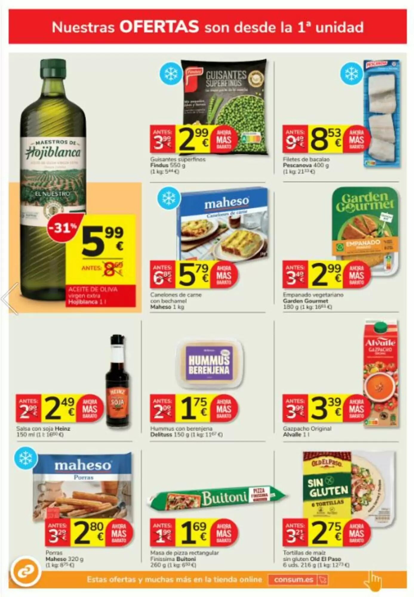 Folleto promocional de Consum válido desde el 27/08/2026 - Página 12.