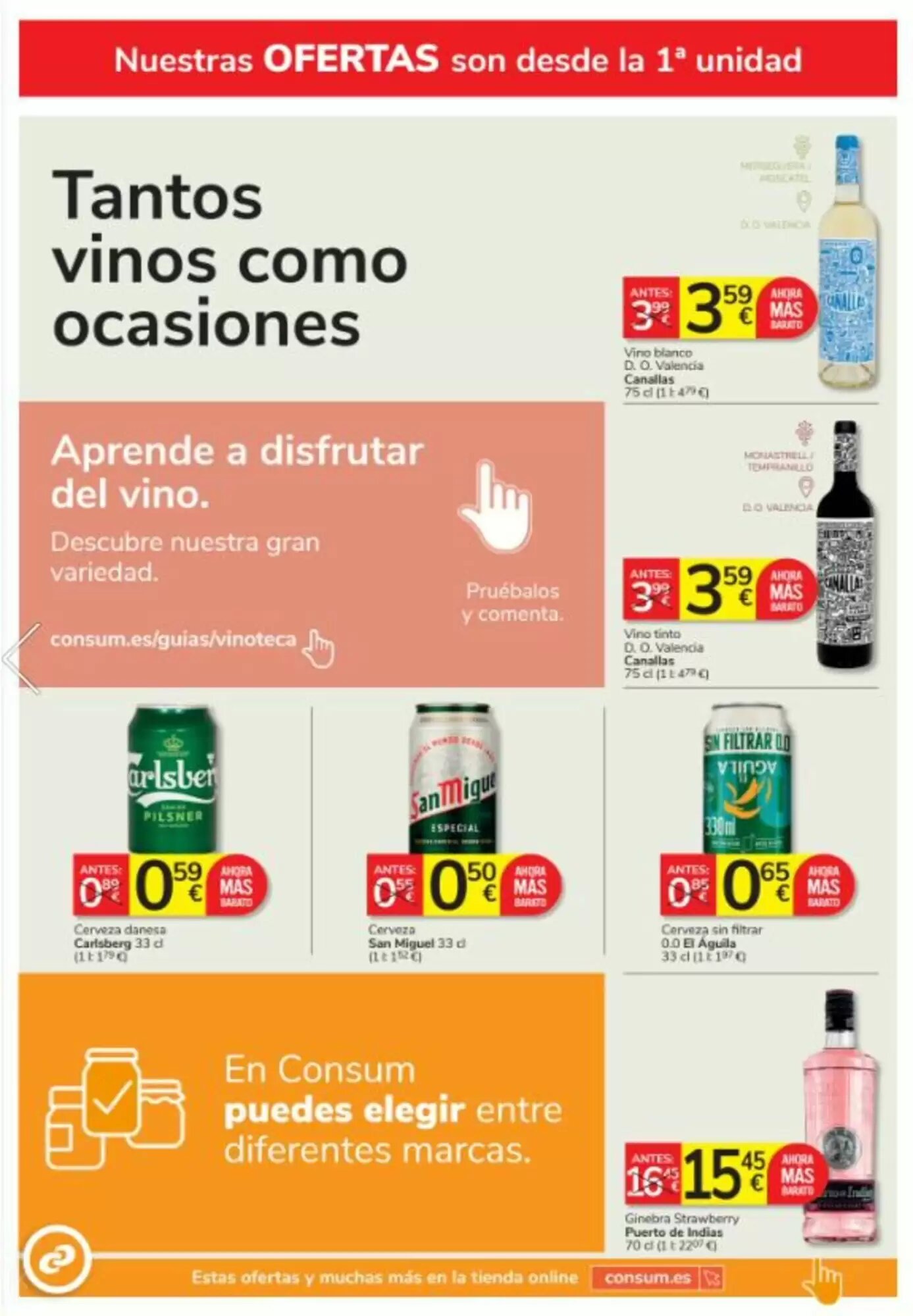 Folleto promocional de Consum válido desde el 27/08/2026 - Página 14.