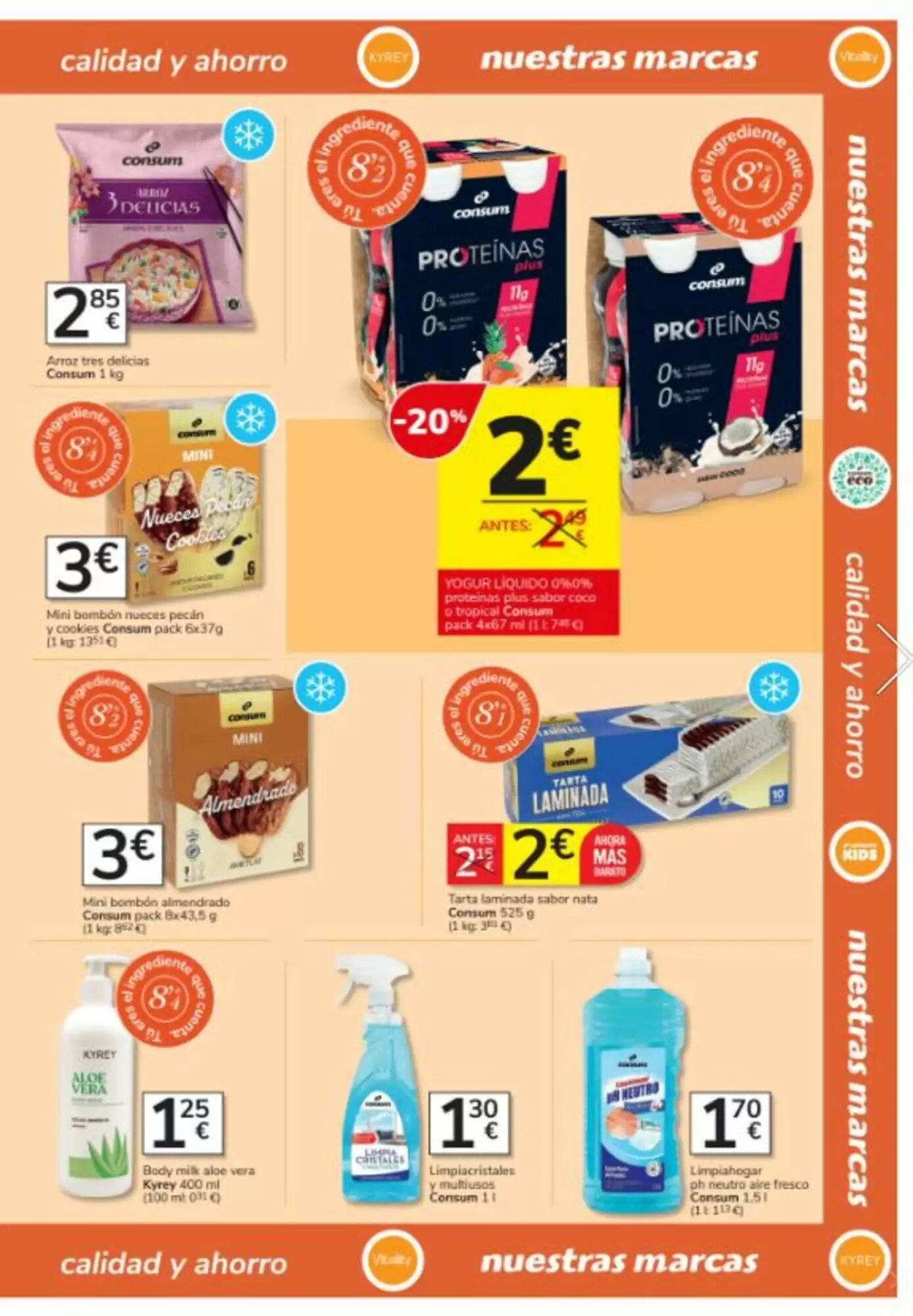 Folleto promocional de Consum válido desde el 27/08/2026 - Página 19.