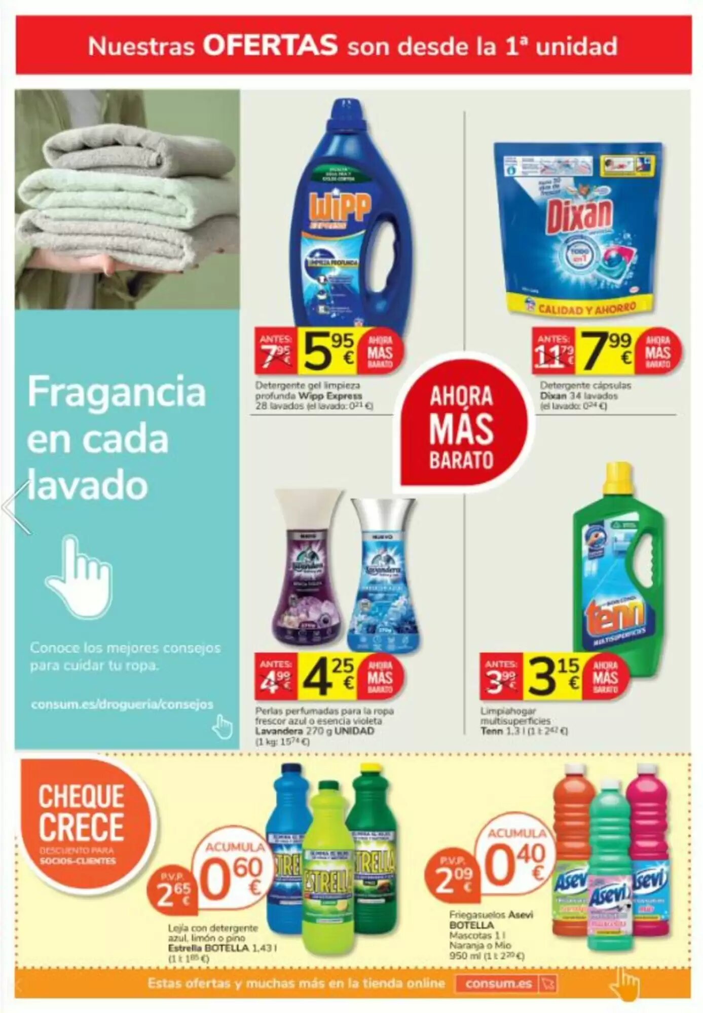 Folleto promocional de Consum válido desde el 27/08/2026 - Página 22.