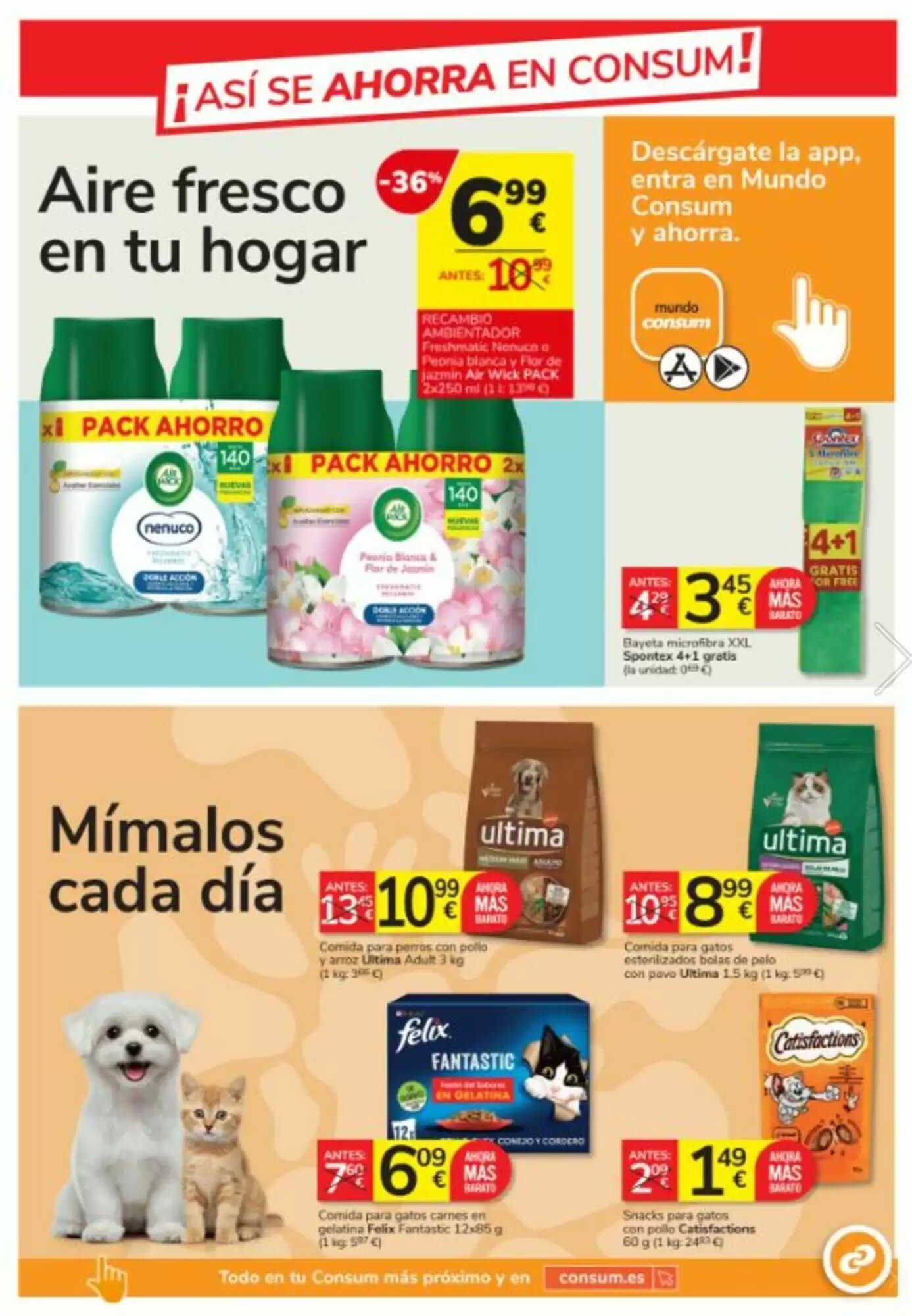 Folleto promocional de Consum válido desde el 27/08/2026 - Página 23.