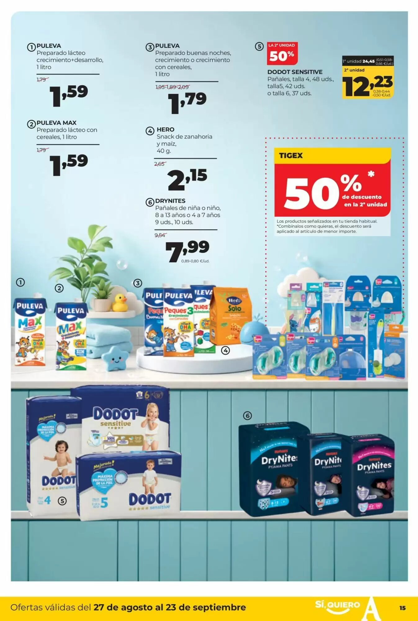 Folleto promocional de Alimerka válido desde el 27/08/2026 - Página 17.
