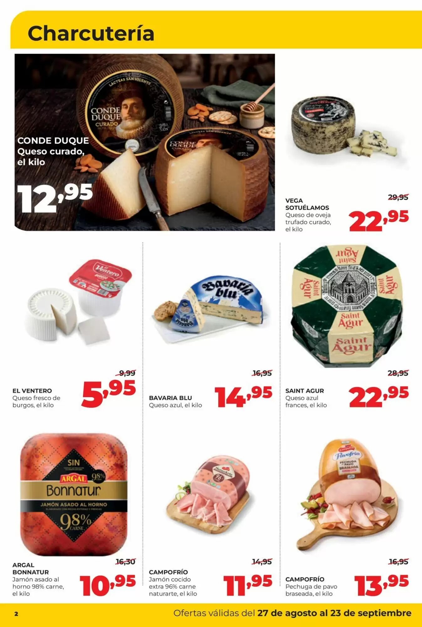 Folleto promocional de Alimerka válido desde el 27/08/2026 - Página 2.
