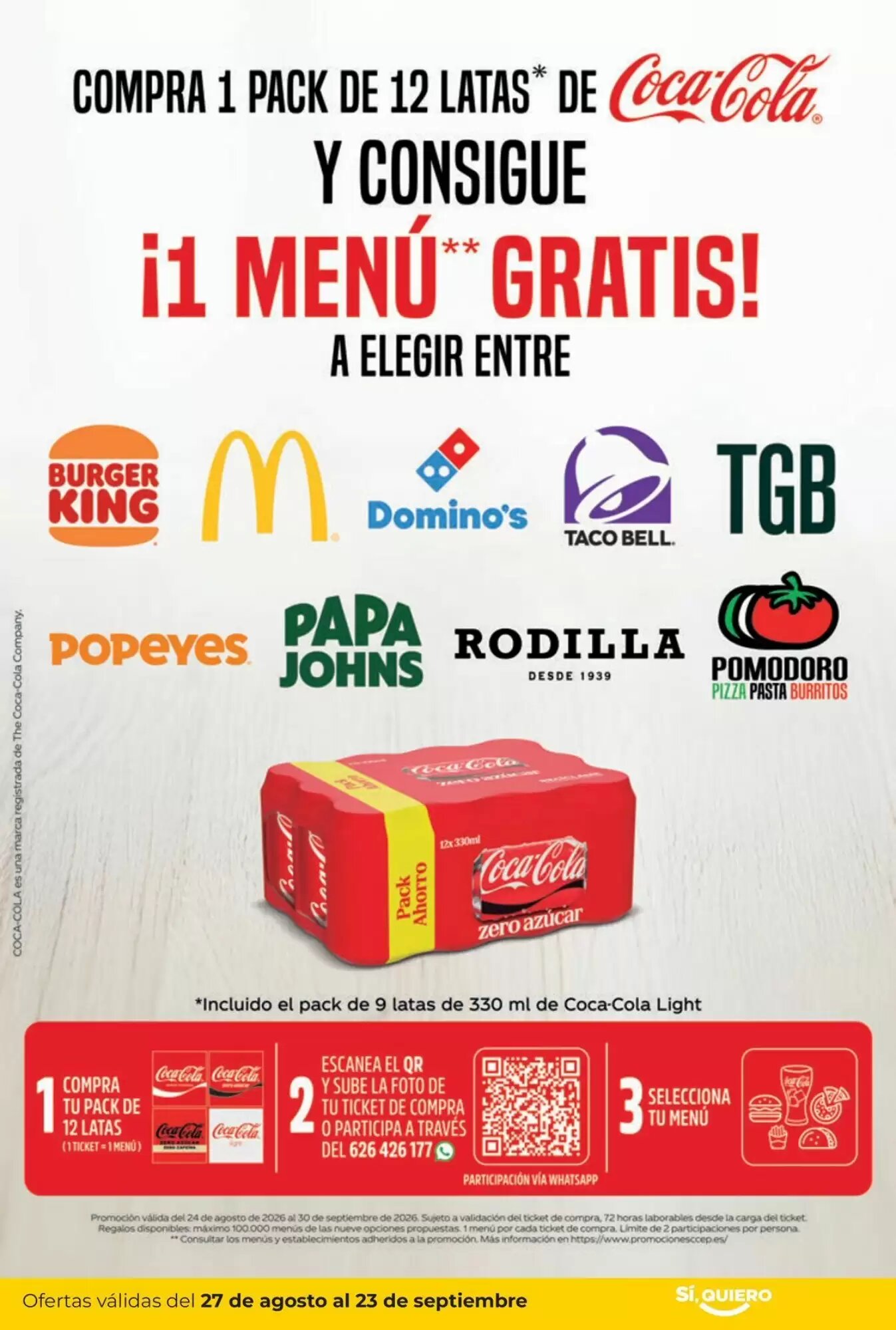 Folleto promocional de Alimerka válido desde el 27/08/2026 - Página 29.