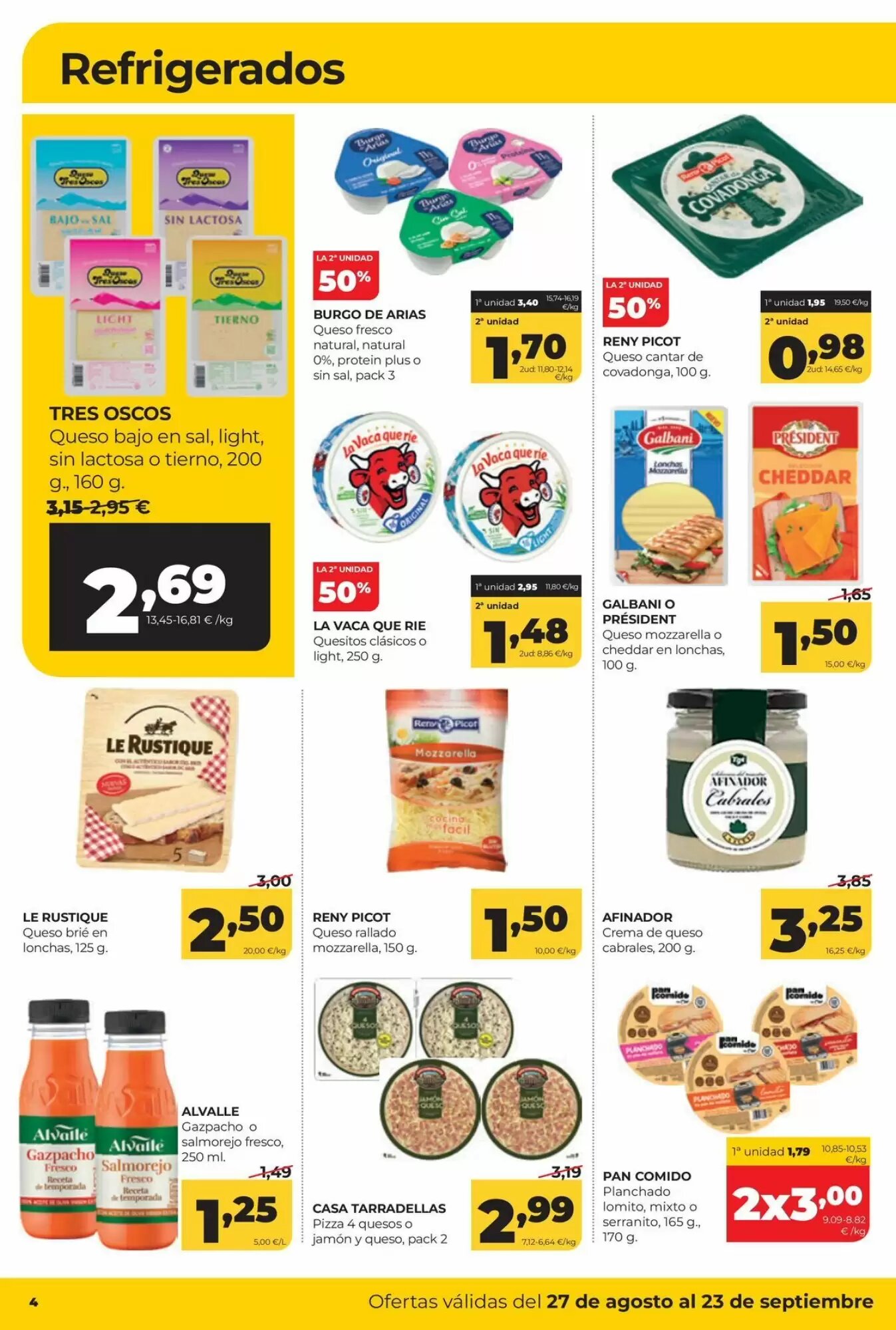 Folleto promocional de Alimerka válido desde el 27/08/2026 - Página 4.