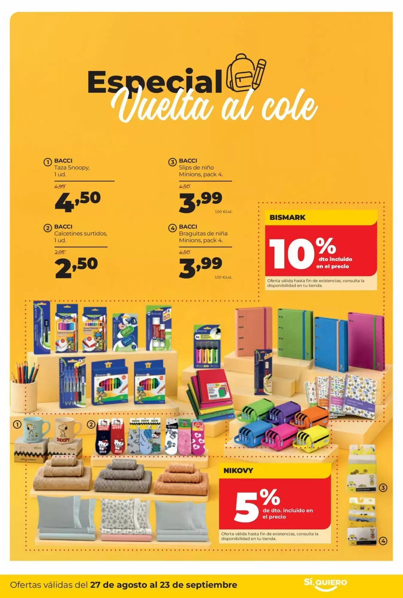 Folleto promocional de Alimerka válido desde el 27/08/2026 - Página 43.