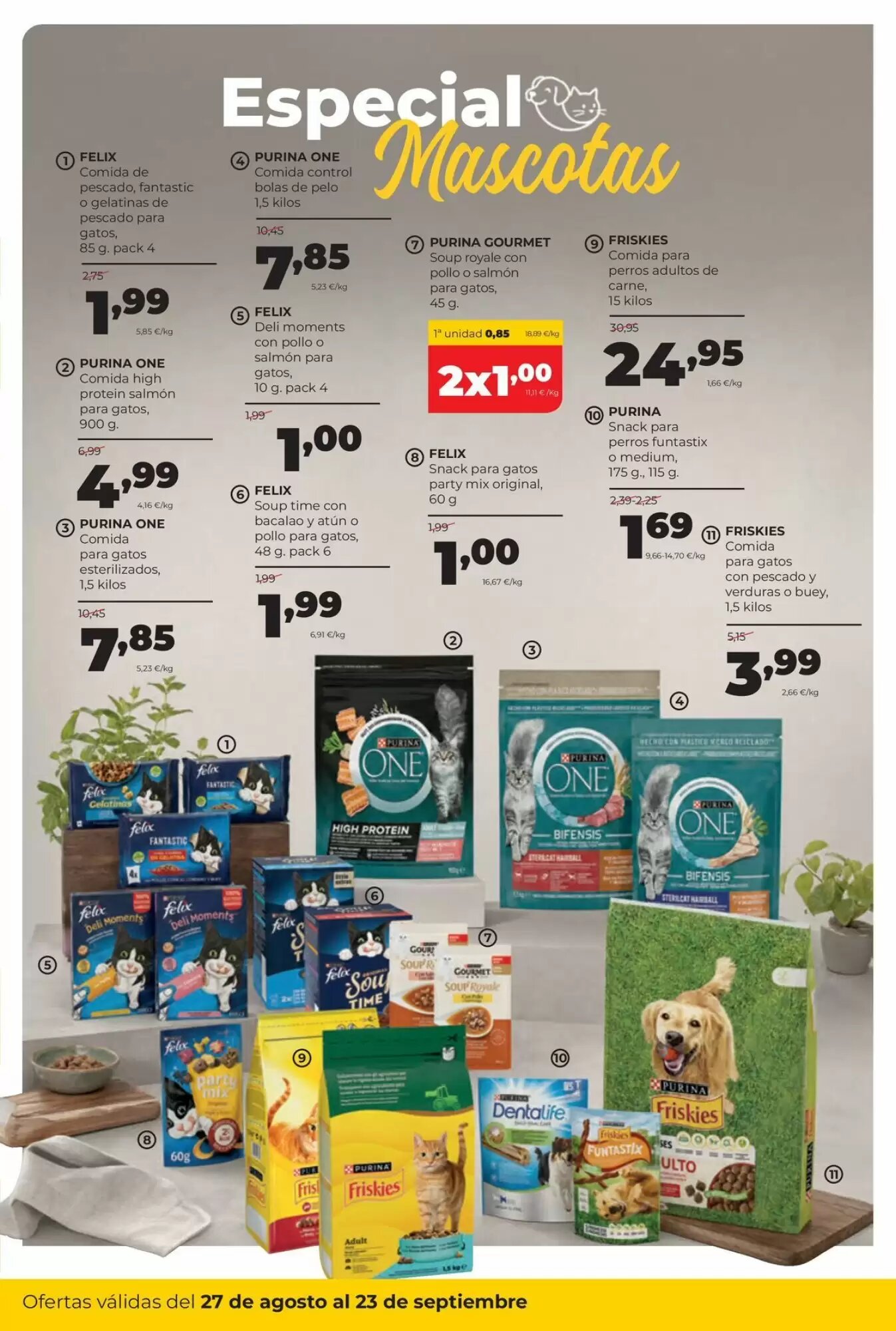 Folleto promocional de Alimerka válido desde el 27/08/2026 - Página 45.