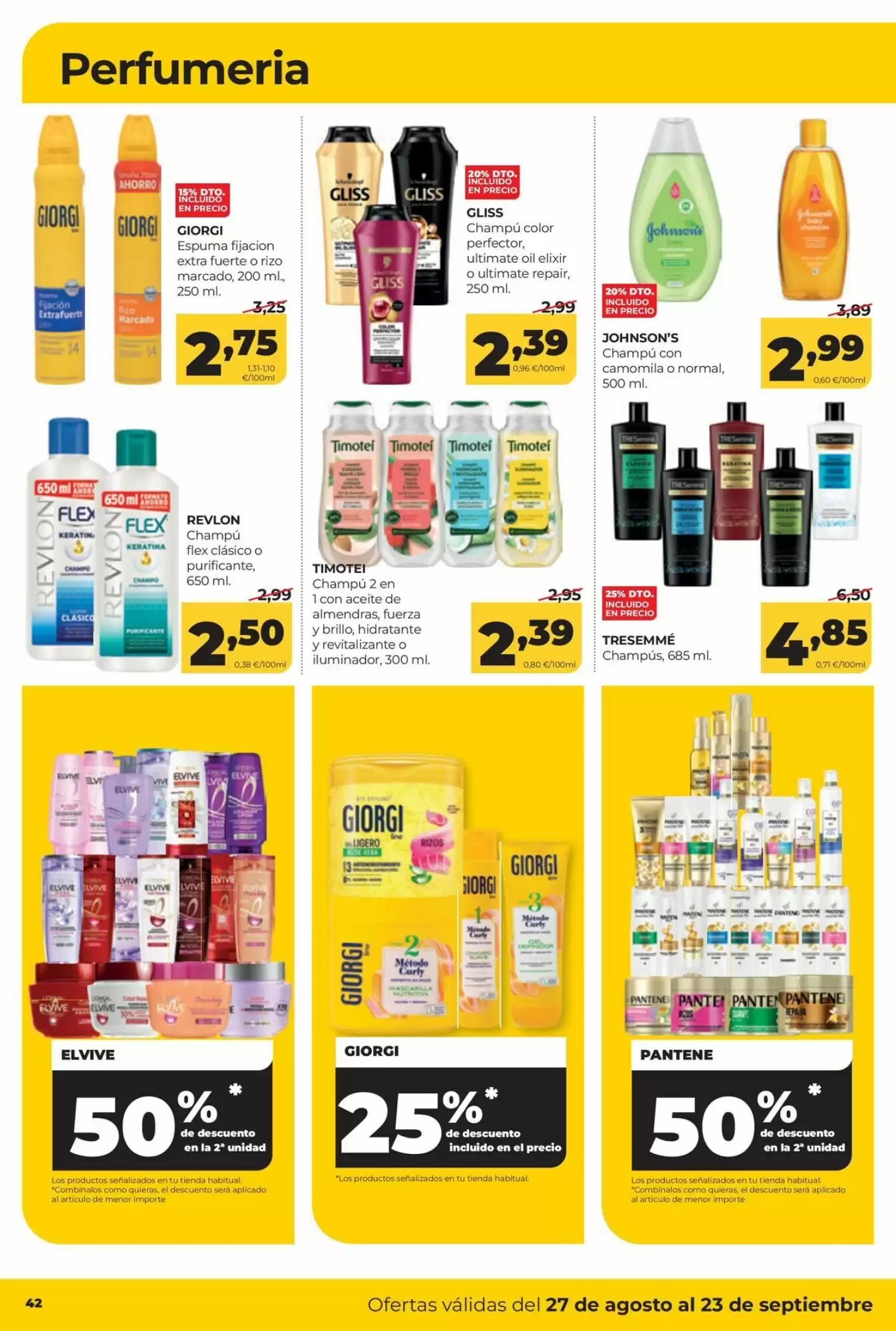 Folleto promocional de Alimerka válido desde el 27/08/2026 - Página 46.