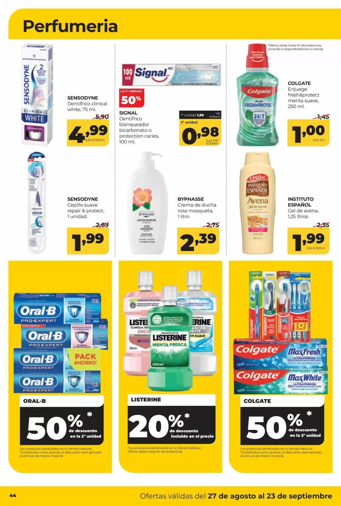 Folleto promocional de Alimerka válido desde el 27/08/2026 - Página 48.