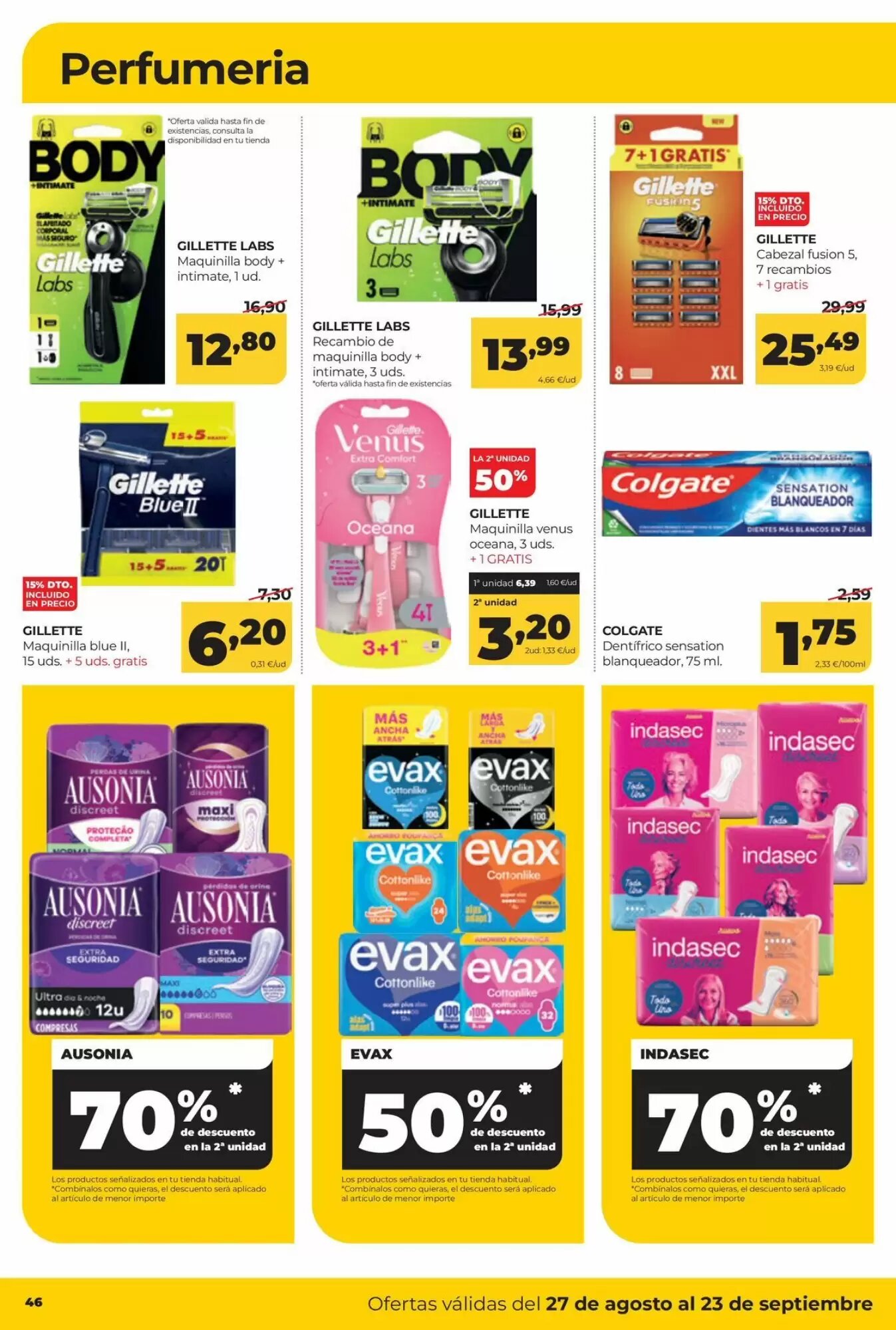 Folleto promocional de Alimerka válido desde el 27/08/2026 - Página 50.