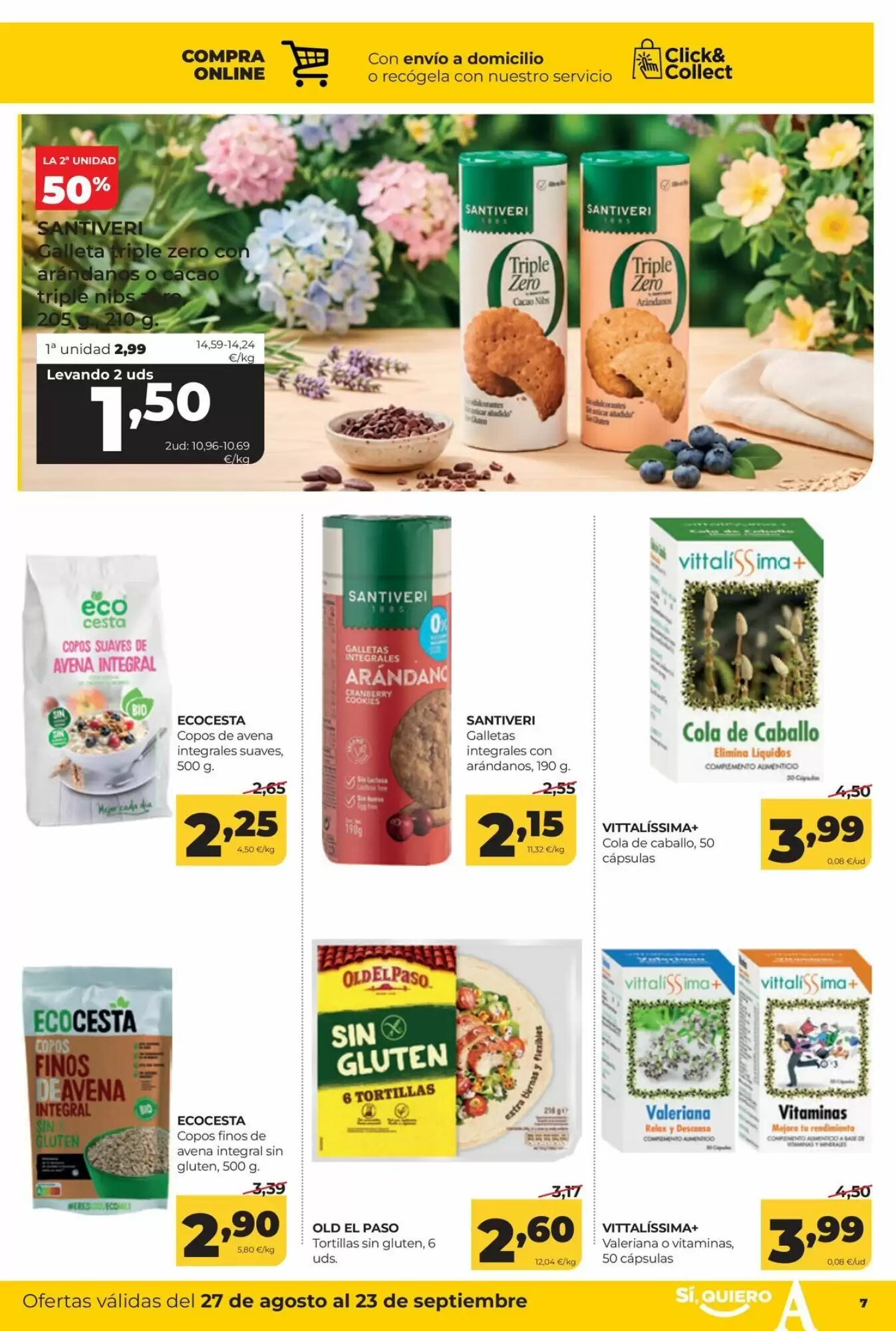 Folleto promocional de Alimerka válido desde el 27/08/2026 - Página 7.