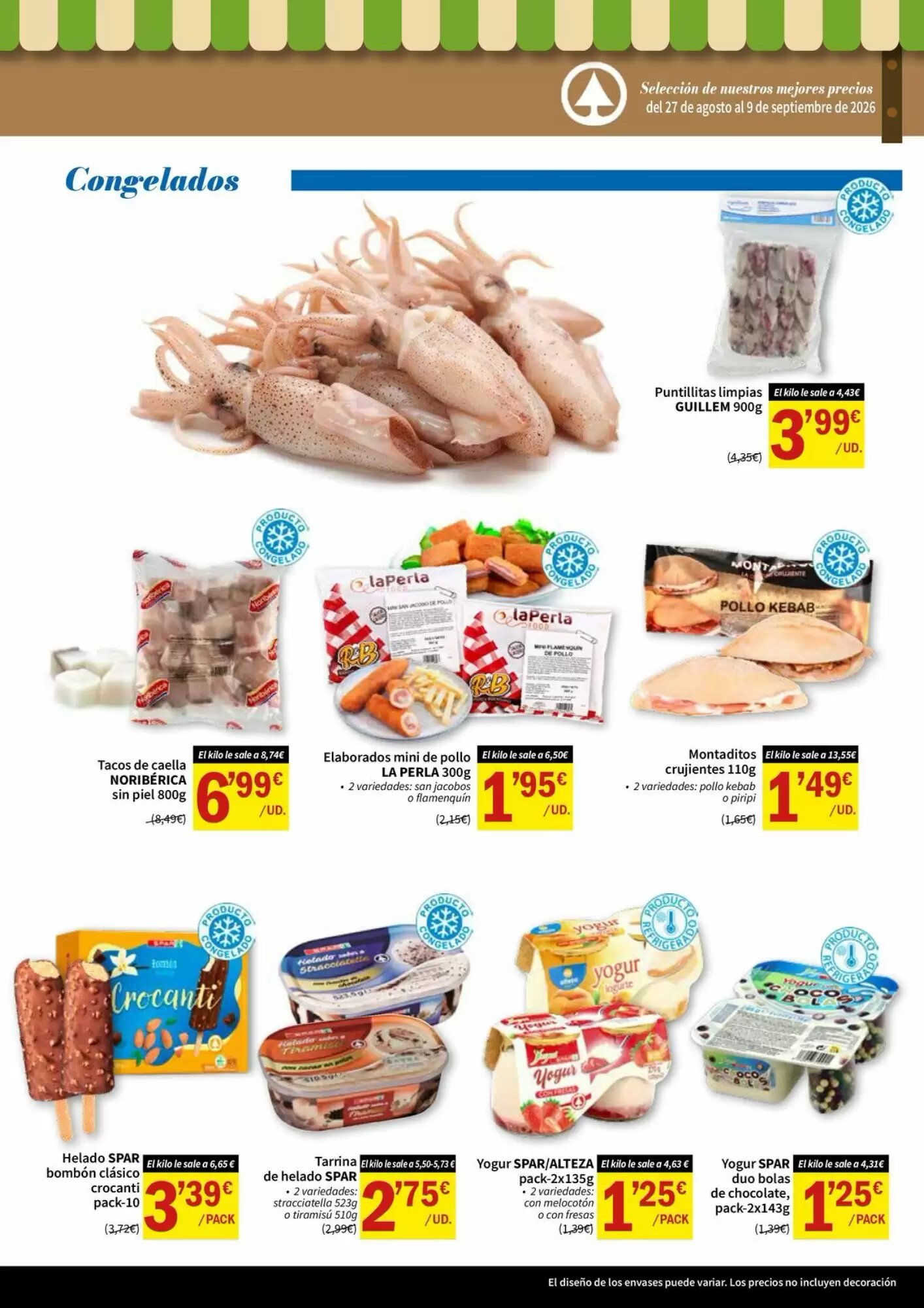 Folleto promocional de Spar válido desde el 27/08/2026 - Página 3.