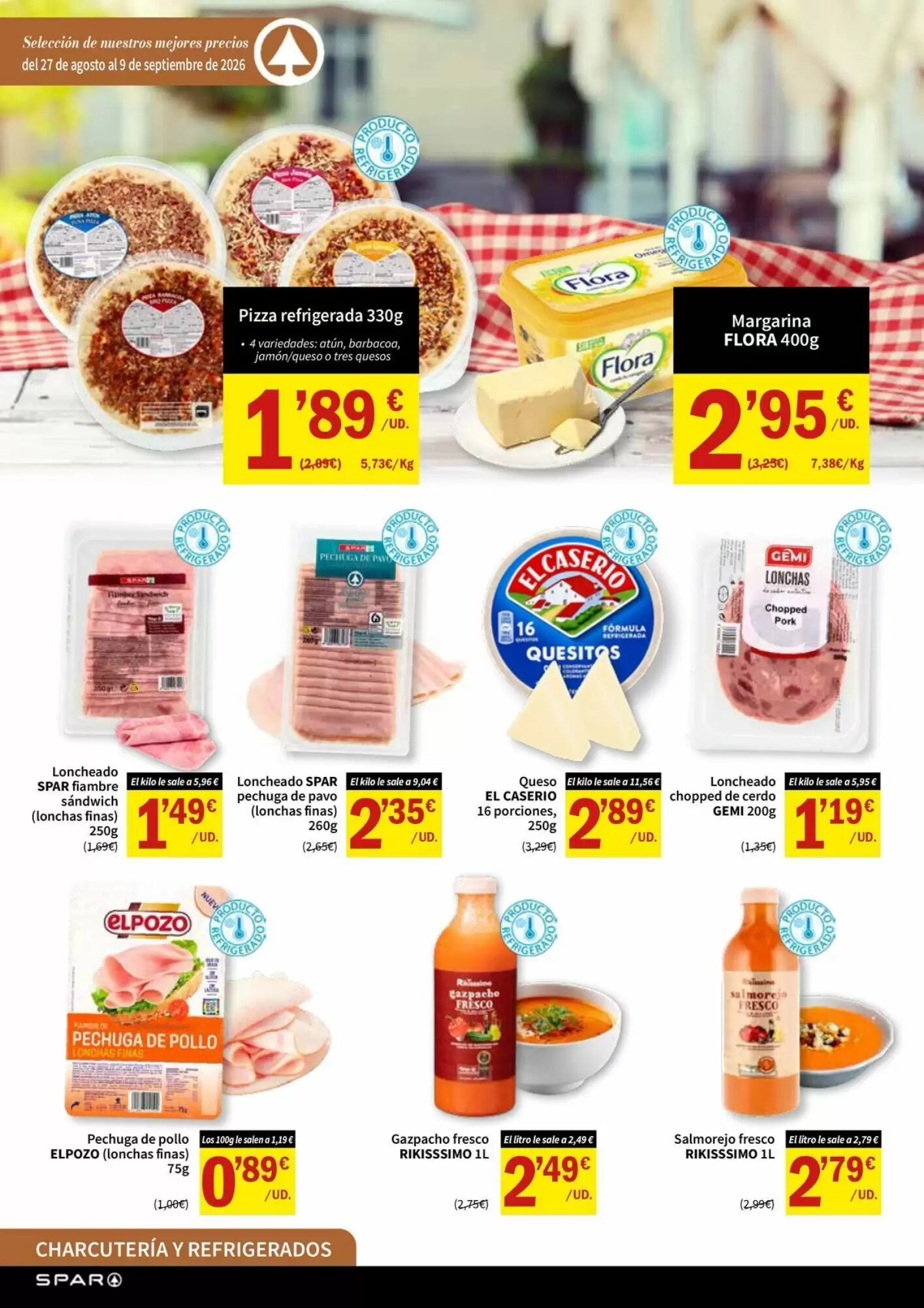 Folleto promocional de Spar válido desde el 27/08/2026 - Página 8.