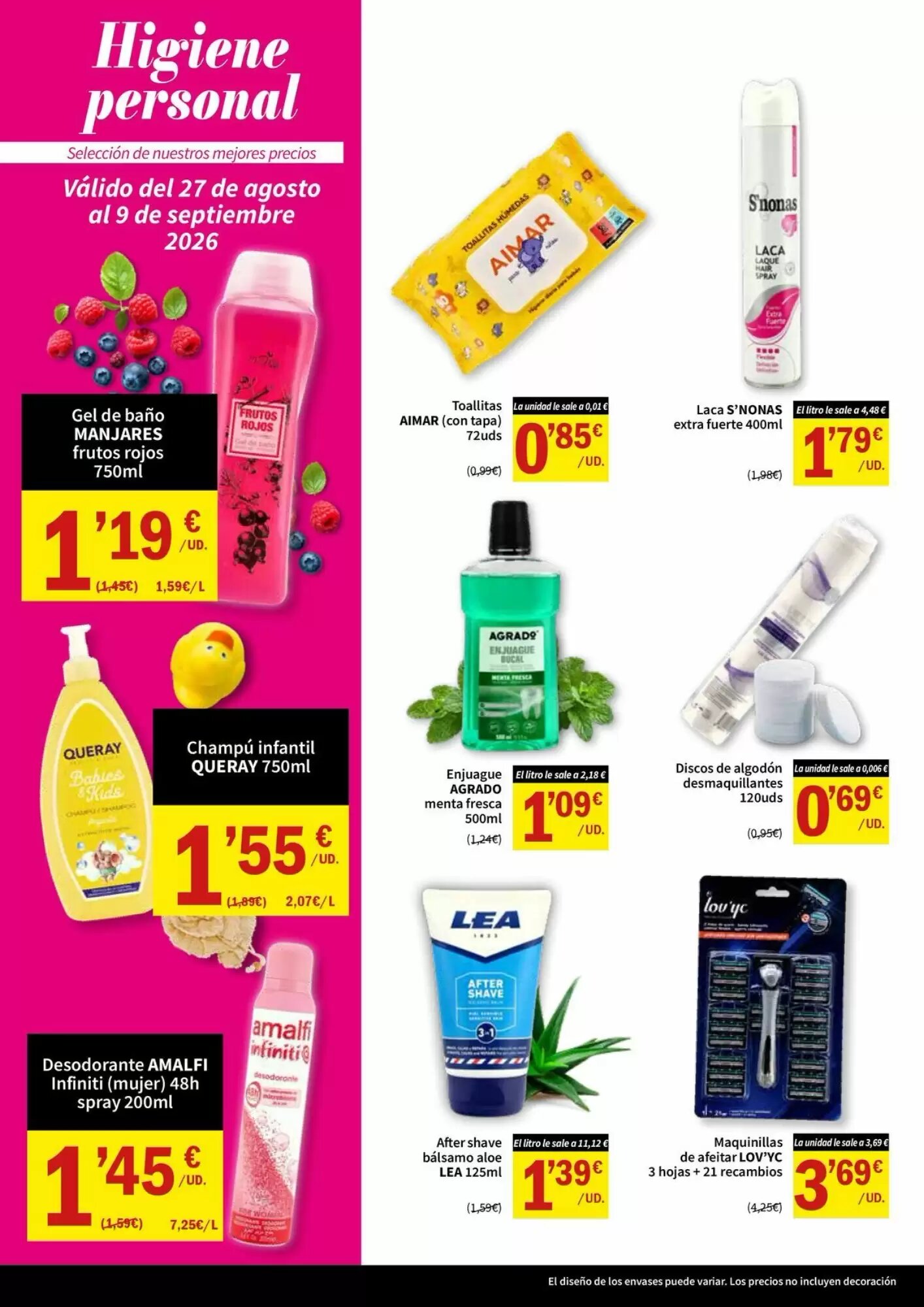 Folleto promocional de Spar válido desde el 27/08/2026 - Página 9.