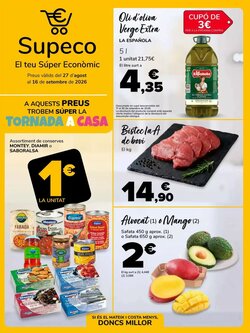 Folleto promocional de MAS válido desde el 28/08/2026