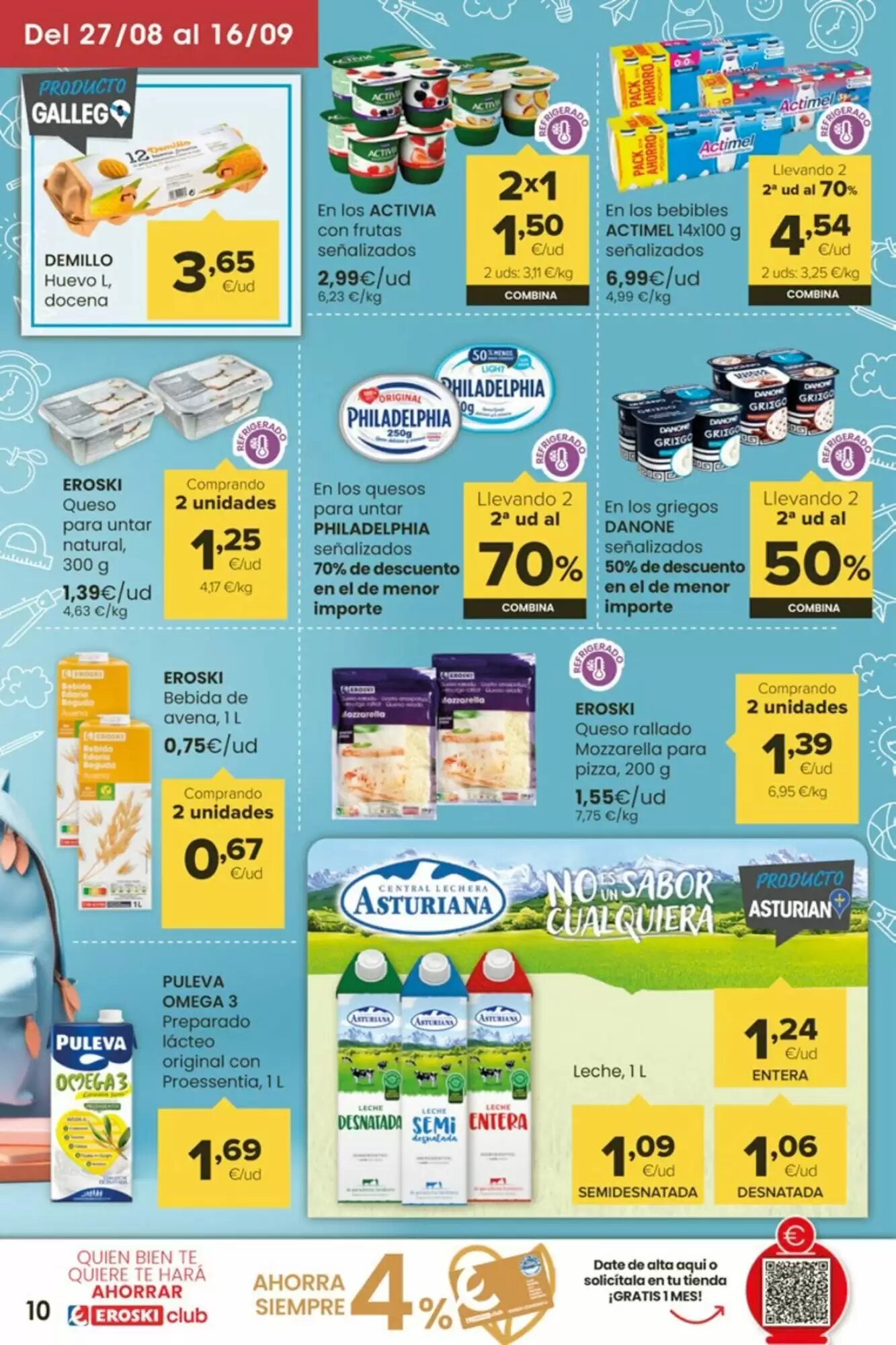 Folleto promocional de Supermercados Plaza válido desde el 28/08/2026 - Página 10.