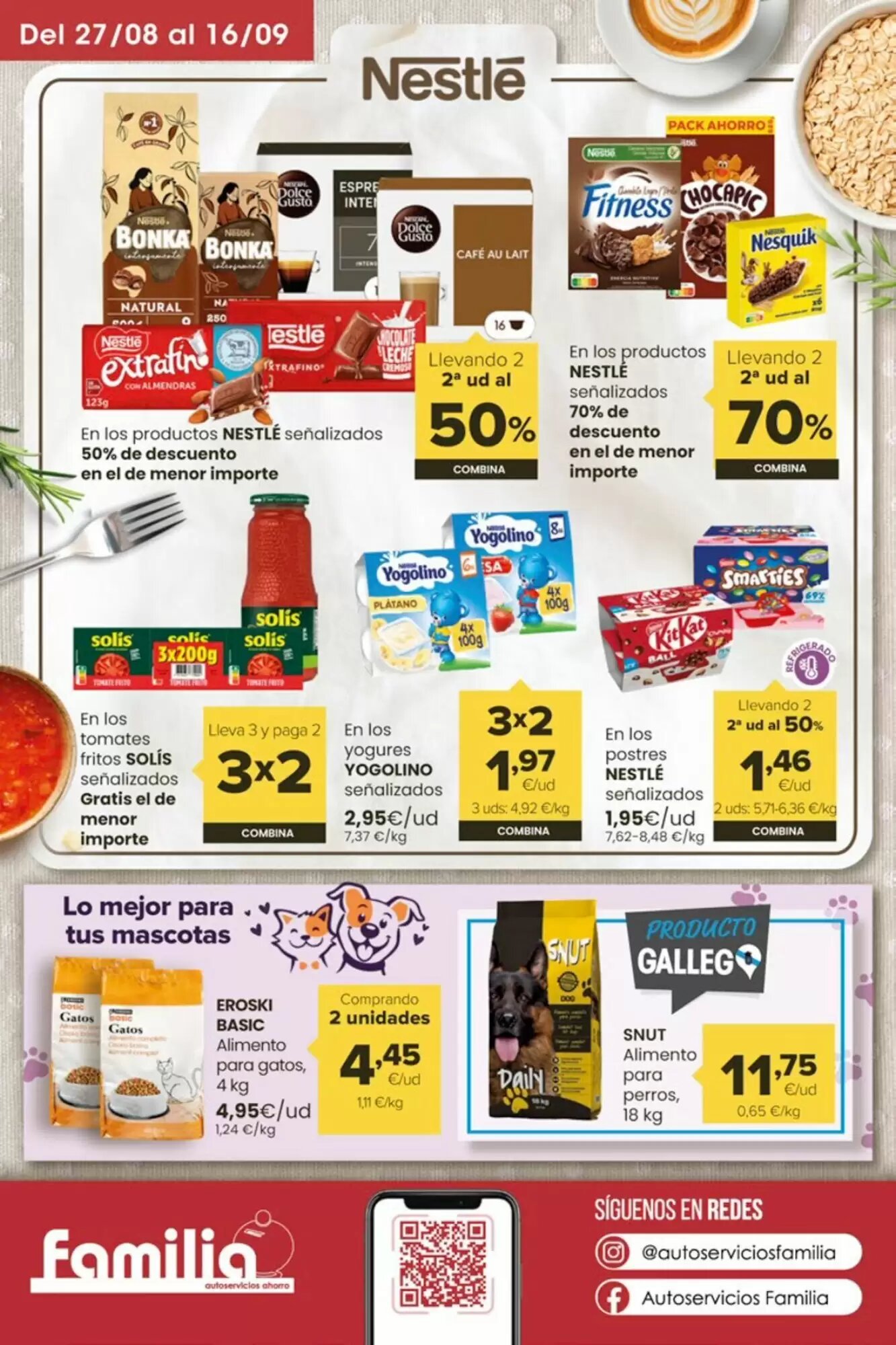Folleto promocional de Supermercados Plaza válido desde el 28/08/2026 - Página 16.