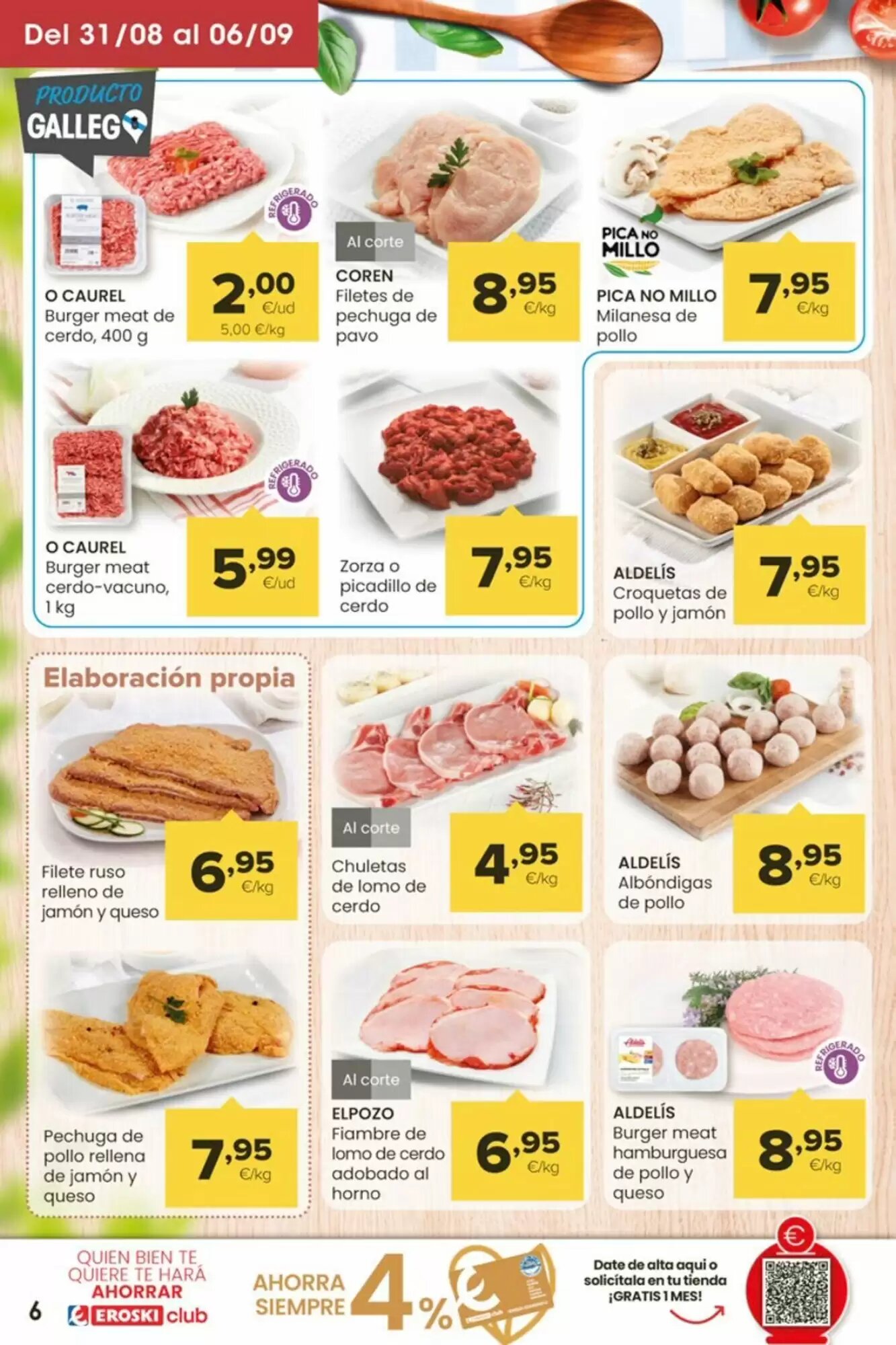 Folleto promocional de Supermercados Plaza válido desde el 28/08/2026 - Página 6.