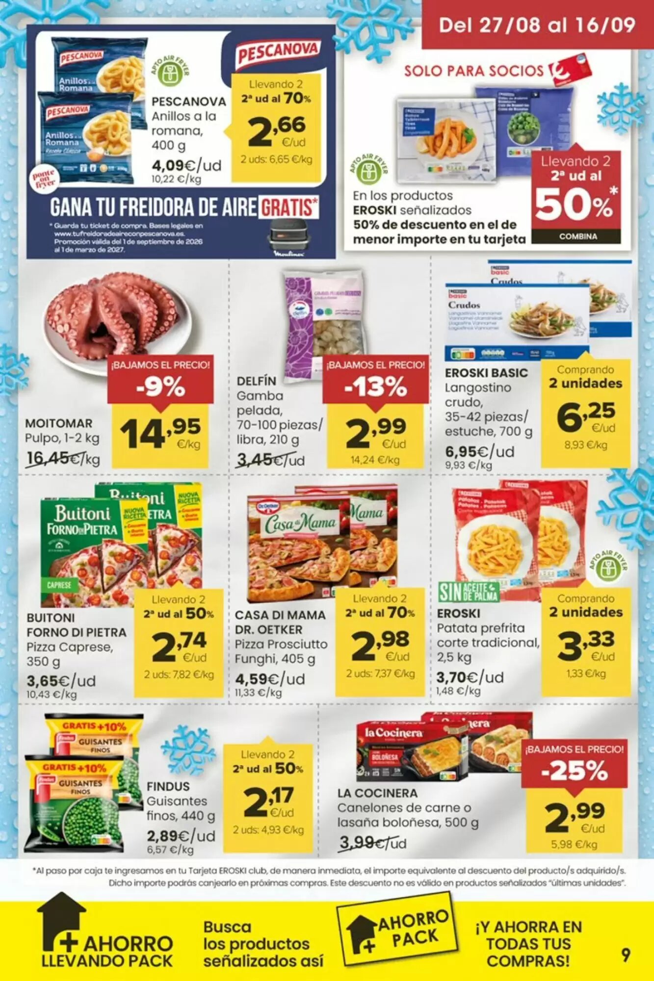 Folleto promocional de Supermercados Plaza válido desde el 28/08/2026 - Página 9.