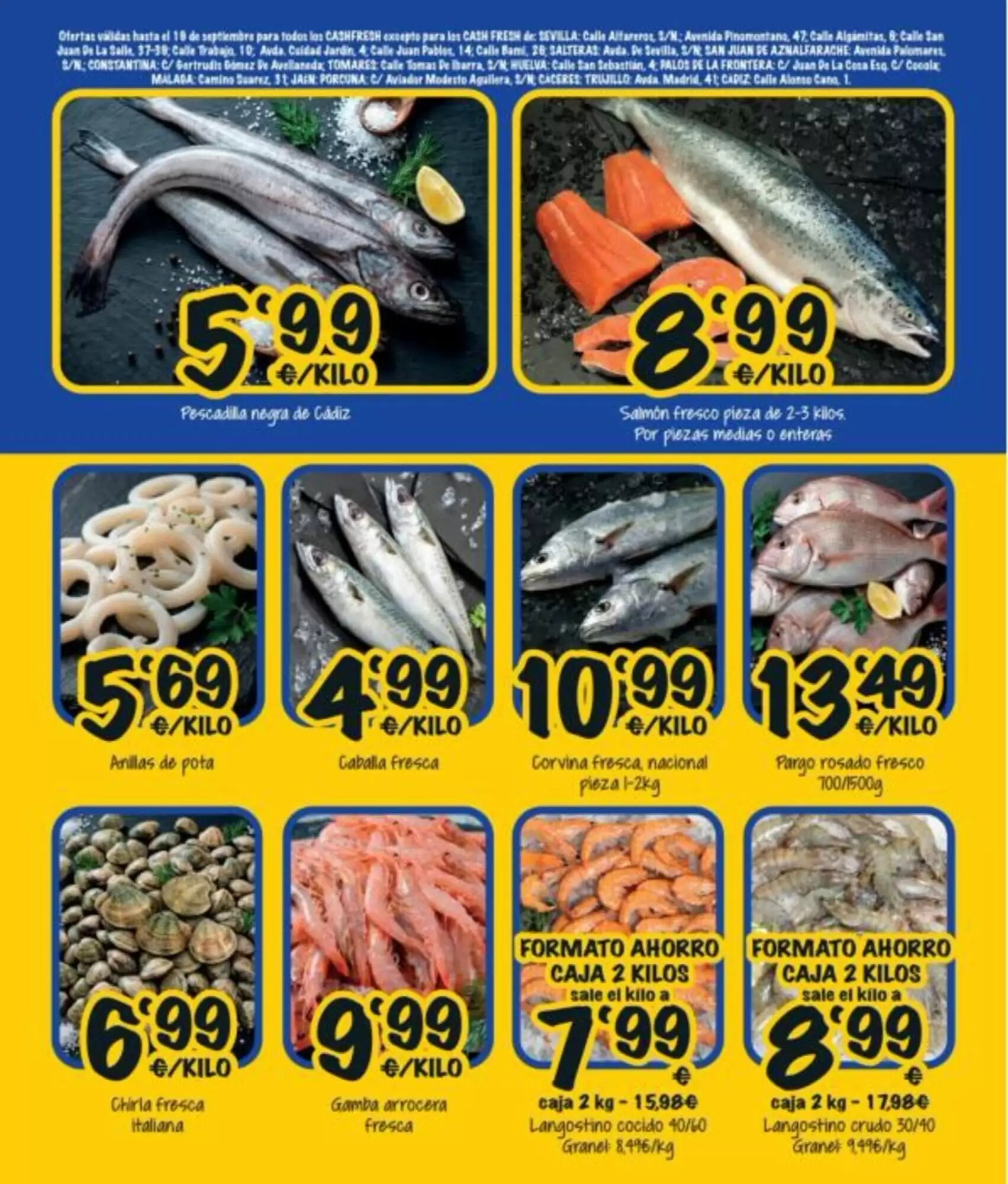 Folleto promocional de Cash Fresh válido desde el 28/08/2026 - Página 4.
