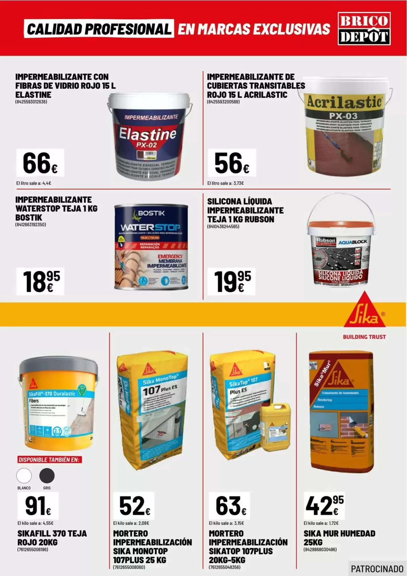 Folleto promocional de Brico Depôt válido desde el 28/08/2026 - Página 15.