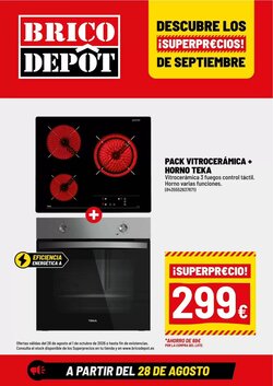 Folleto promocional de Brico Depôt válido desde el 28/08/2026