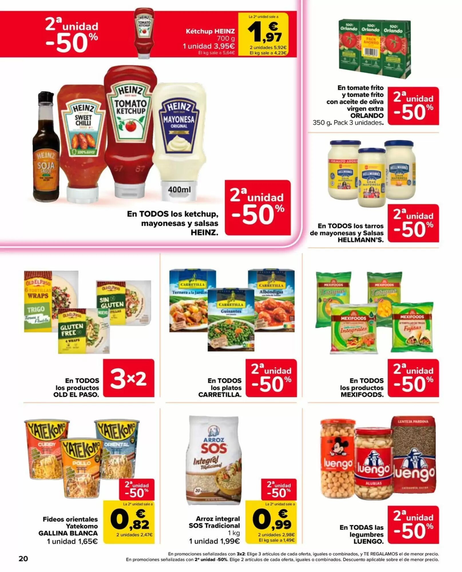 Folleto promocional de Carrefour Market válido desde el 29/08/2026 - Página 20.