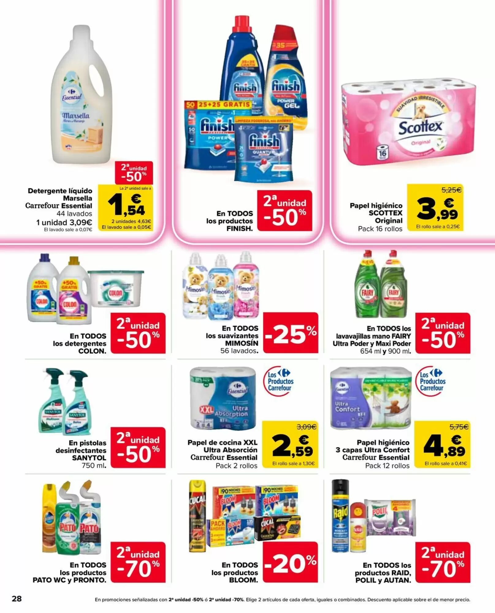 Folleto promocional de Carrefour Market válido desde el 29/08/2026 - Página 28.