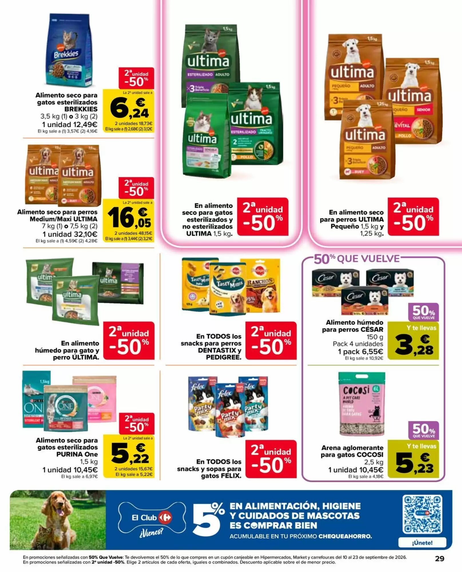 Folleto promocional de Carrefour Market válido desde el 29/08/2026 - Página 29.