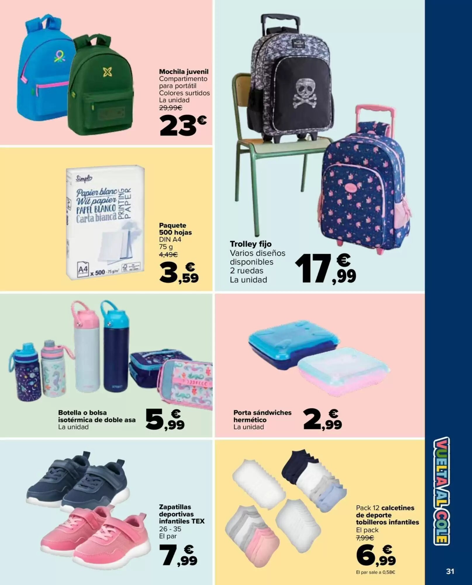 Folleto promocional de Carrefour Market válido desde el 29/08/2026 - Página 31.